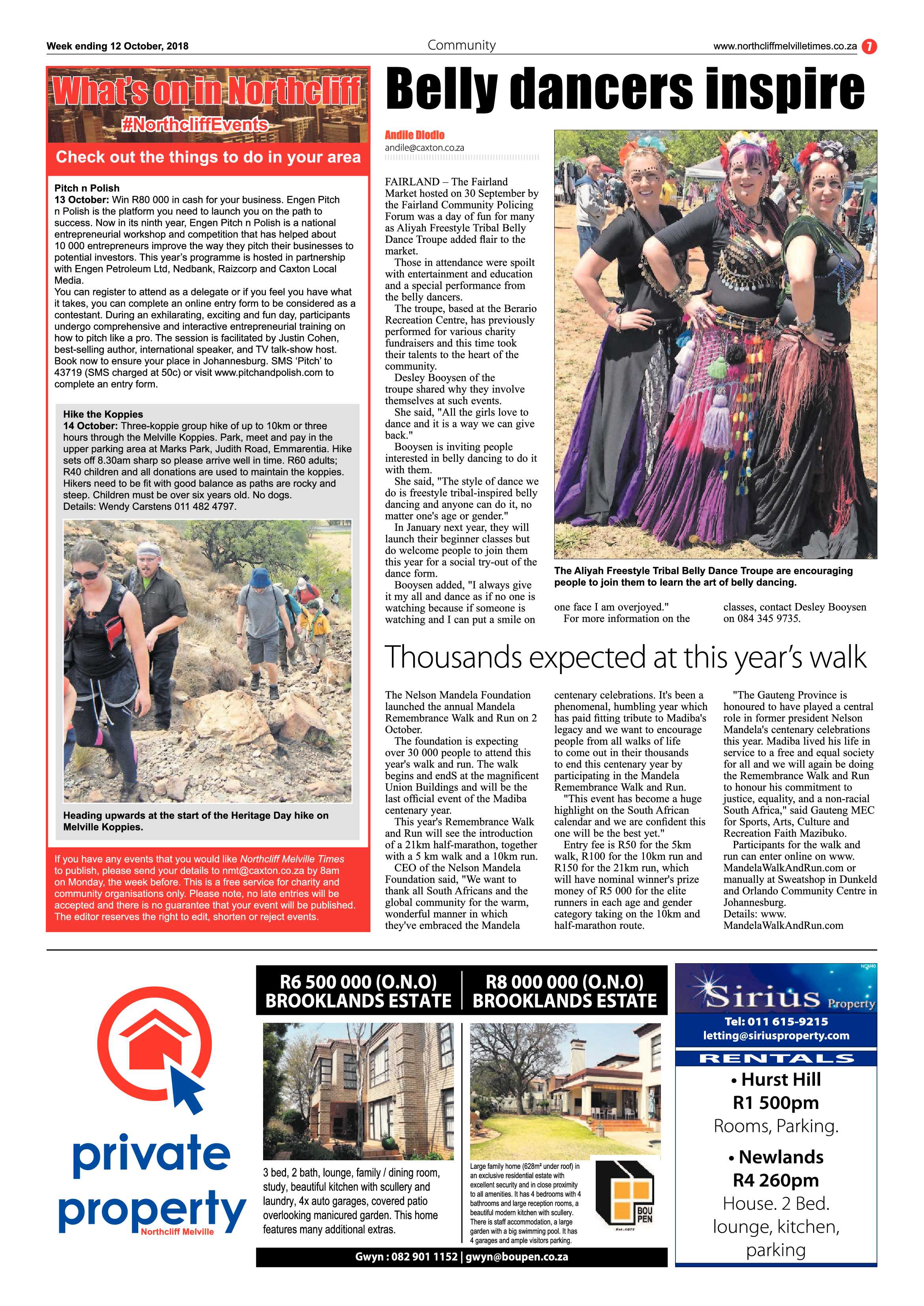 Northcliff Melville Times 12 October 2018 page 7