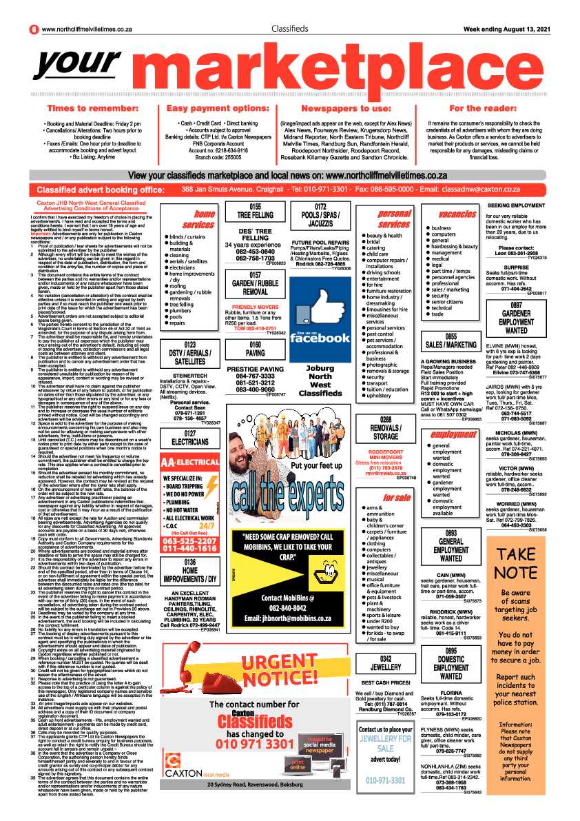 Northcliff Melville Times 13 August 2021 page 6