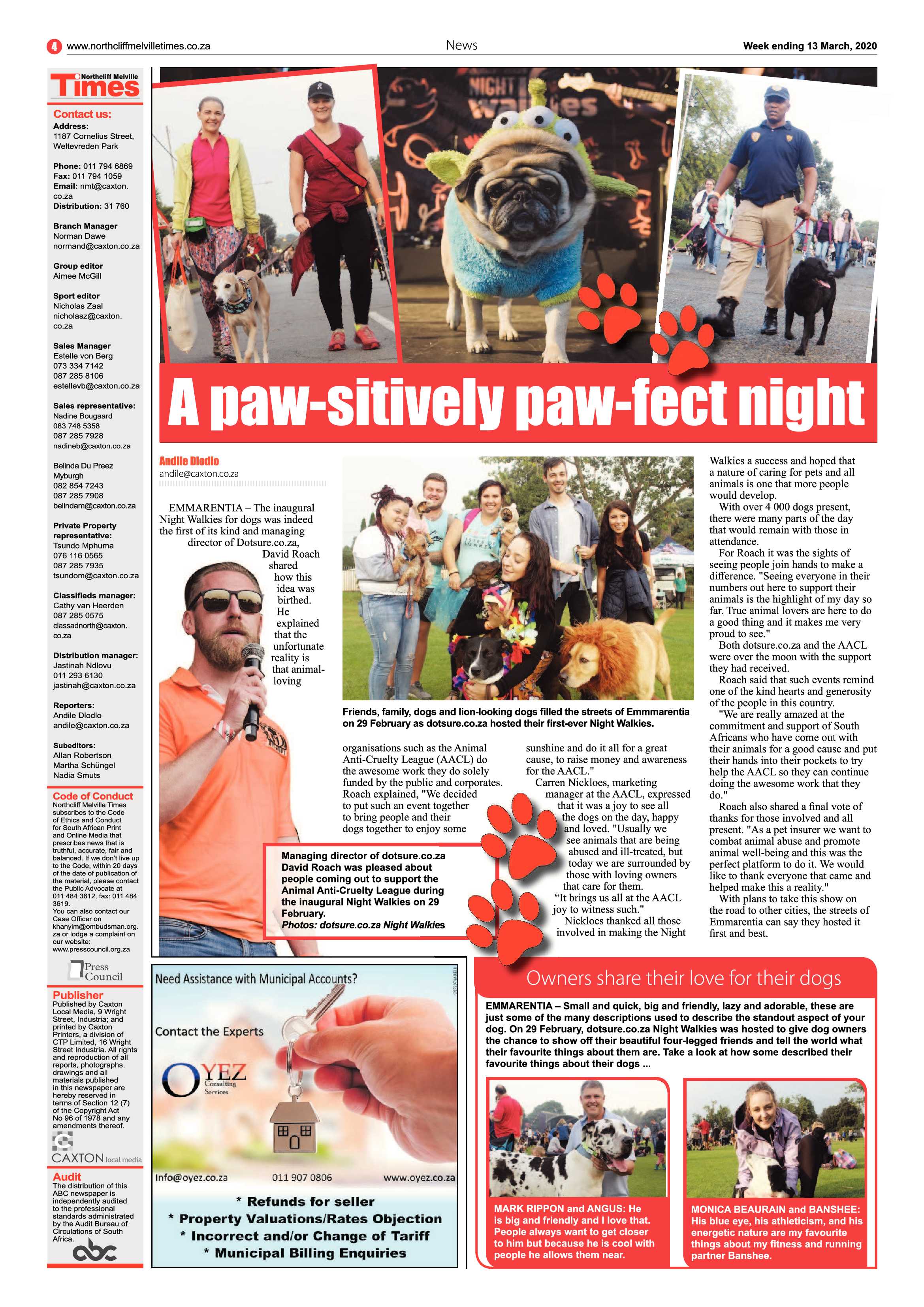 Northcliff Melville Times 13 March 2020 page 4
