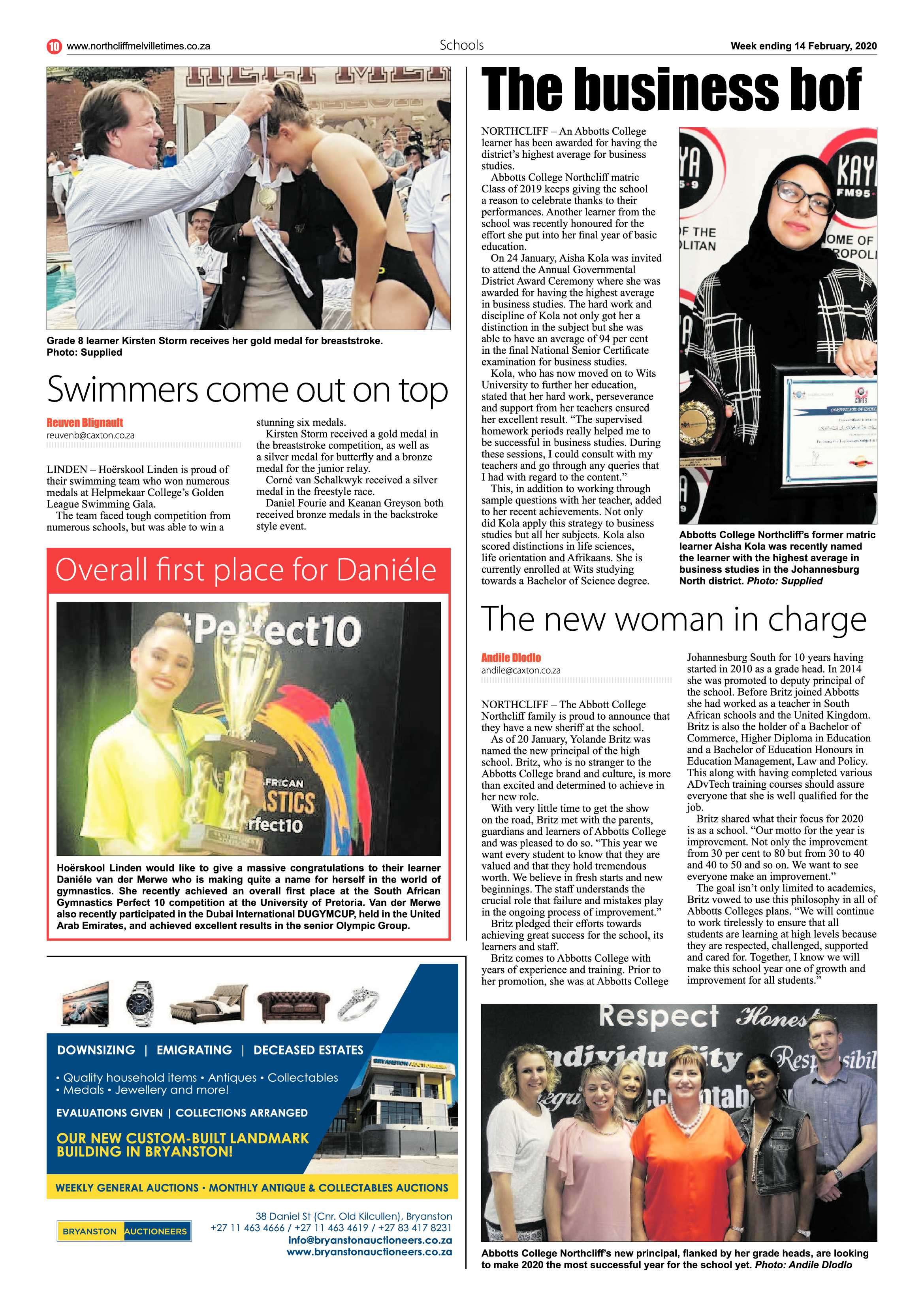 Northcliff Melville Times 14 February 2020 page 10