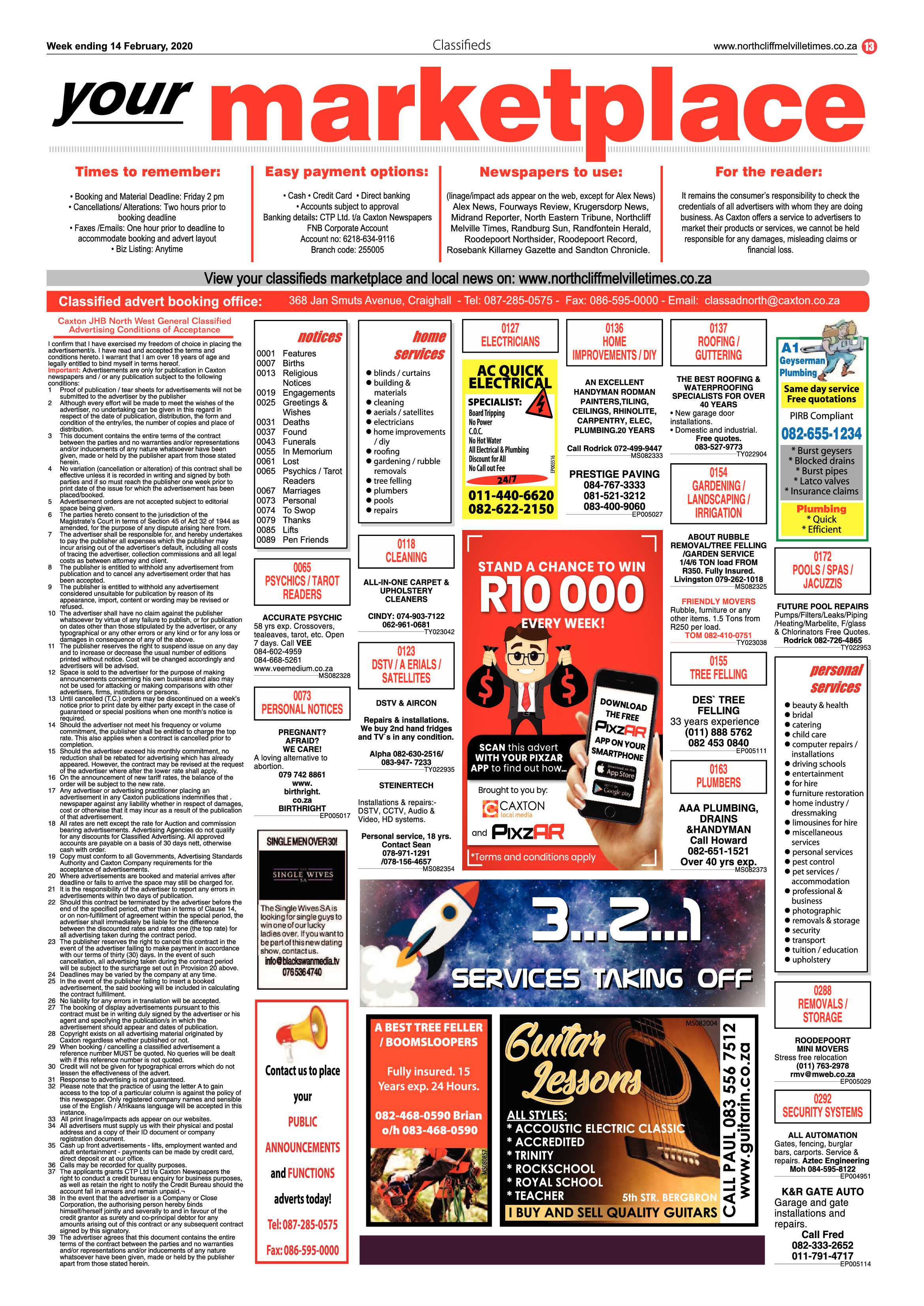 Northcliff Melville Times 14 February 2020 page 13