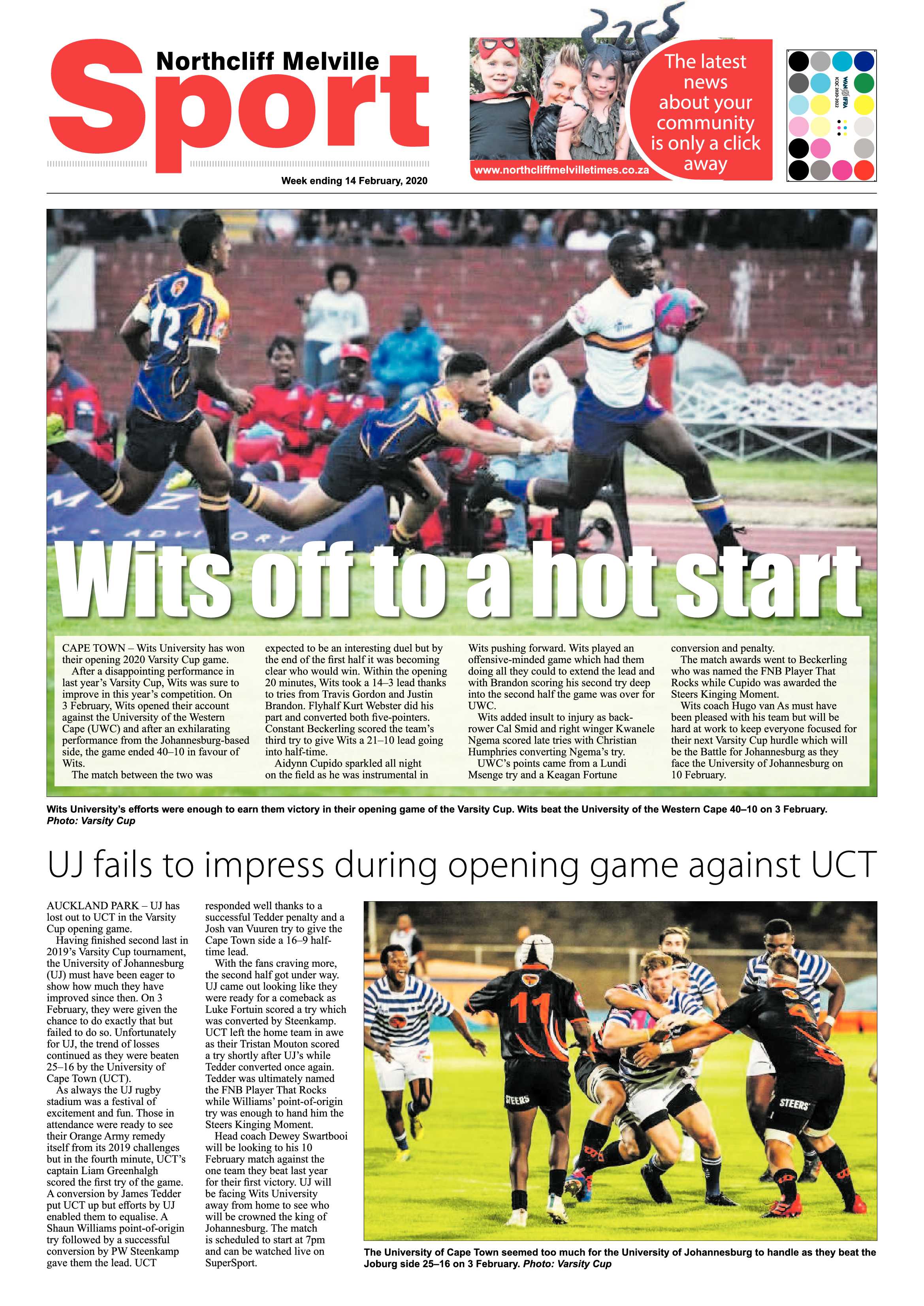 Northcliff Melville Times 14 February 2020 page 16