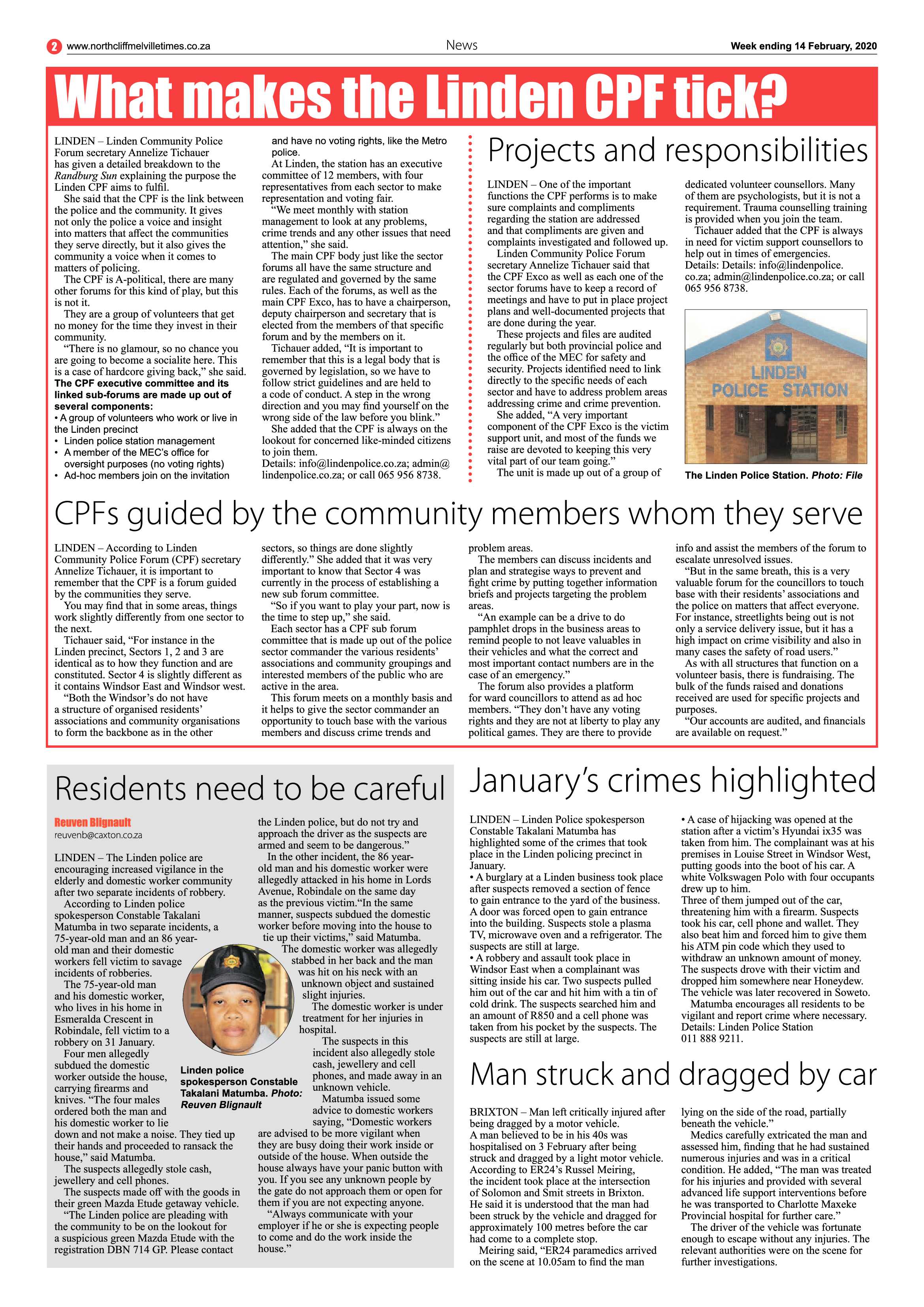 Northcliff Melville Times 14 February 2020 page 2