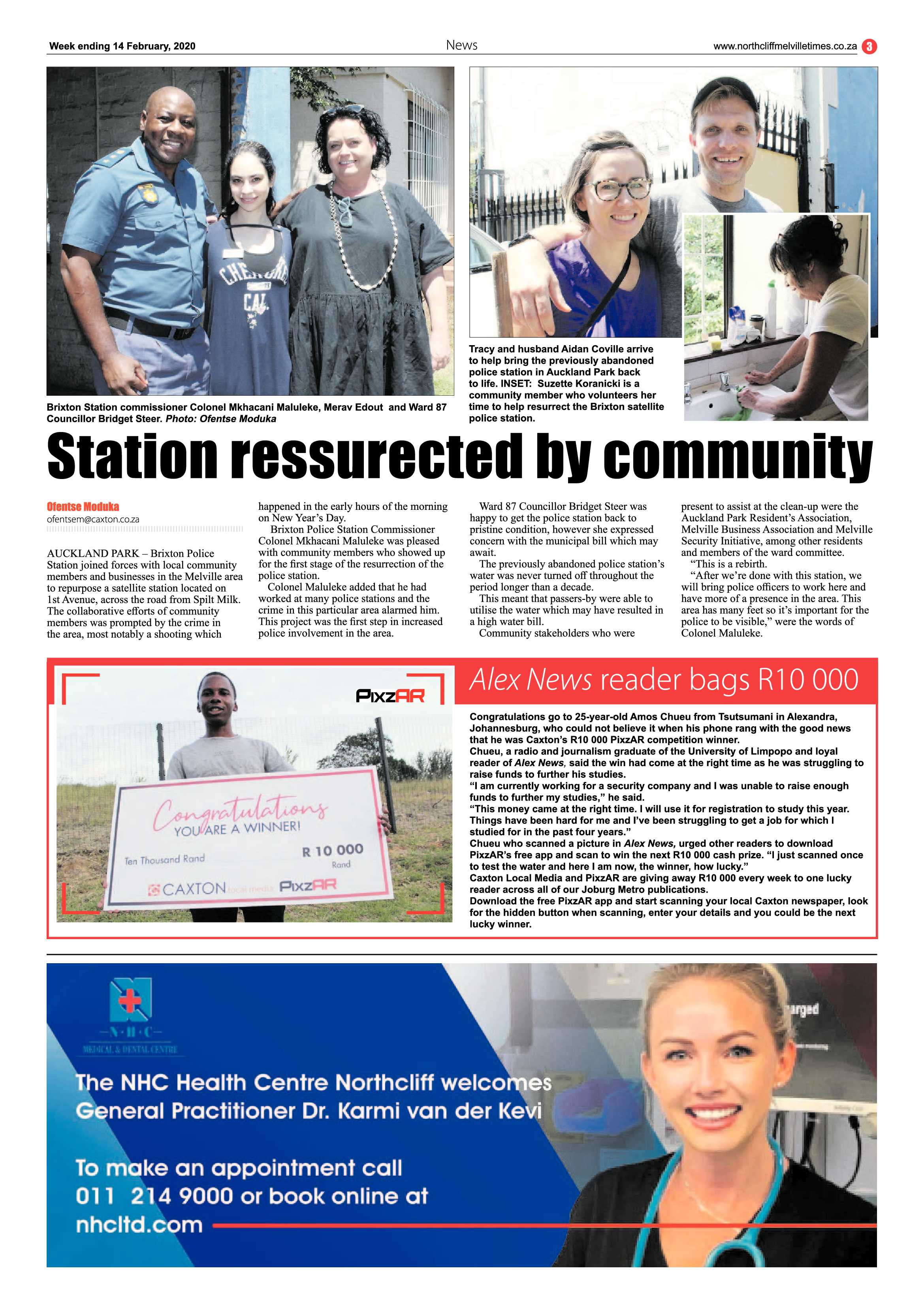 Northcliff Melville Times 14 February 2020 page 3
