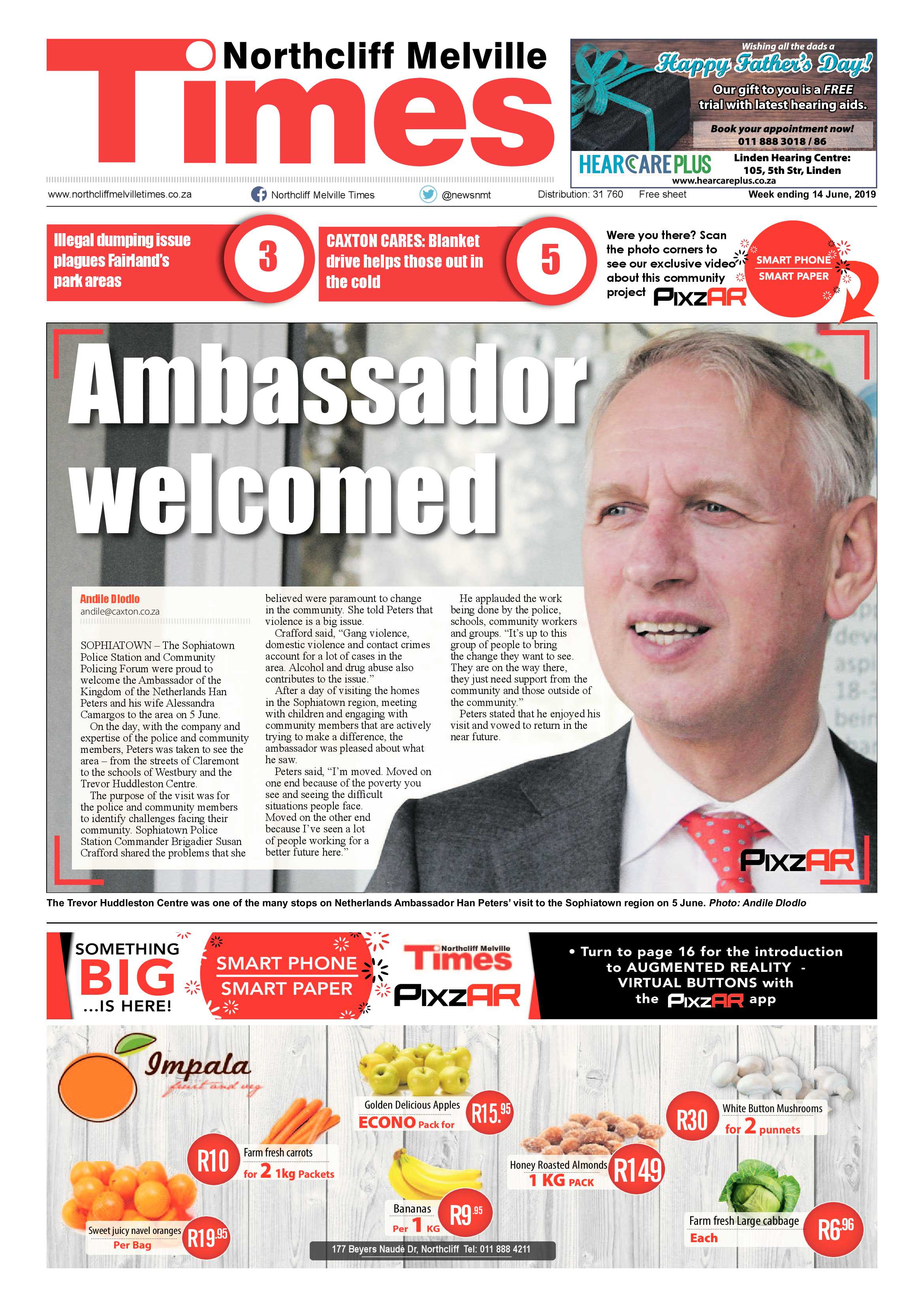 Northcliff Melville Times 14 June, 2019 page 1