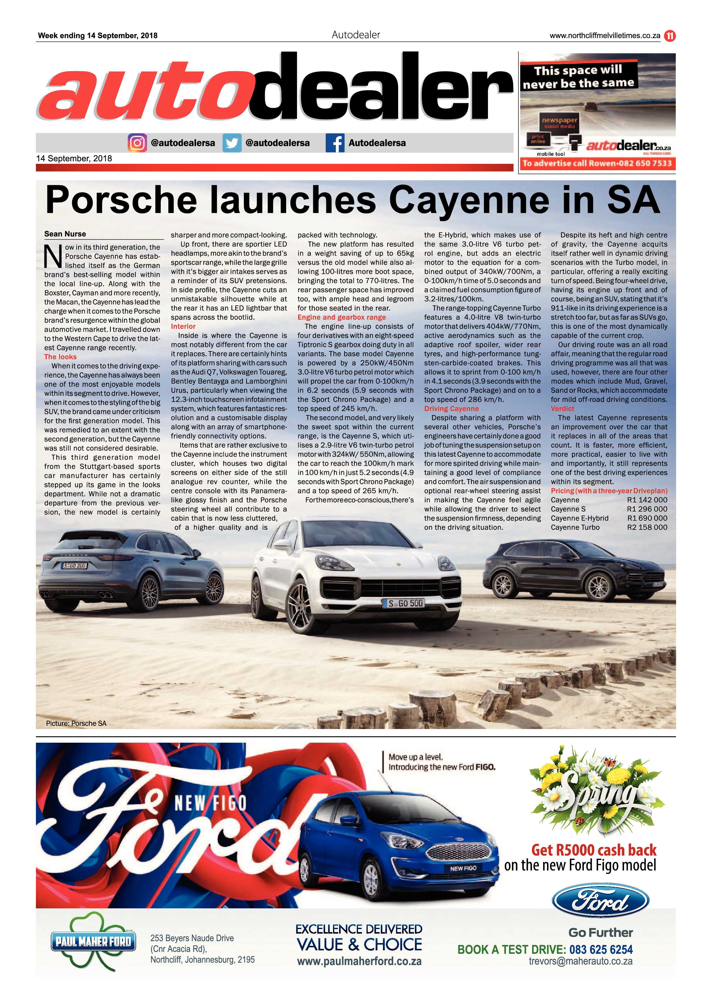 Northcliff Melville Times 14 September 2018 page 11
