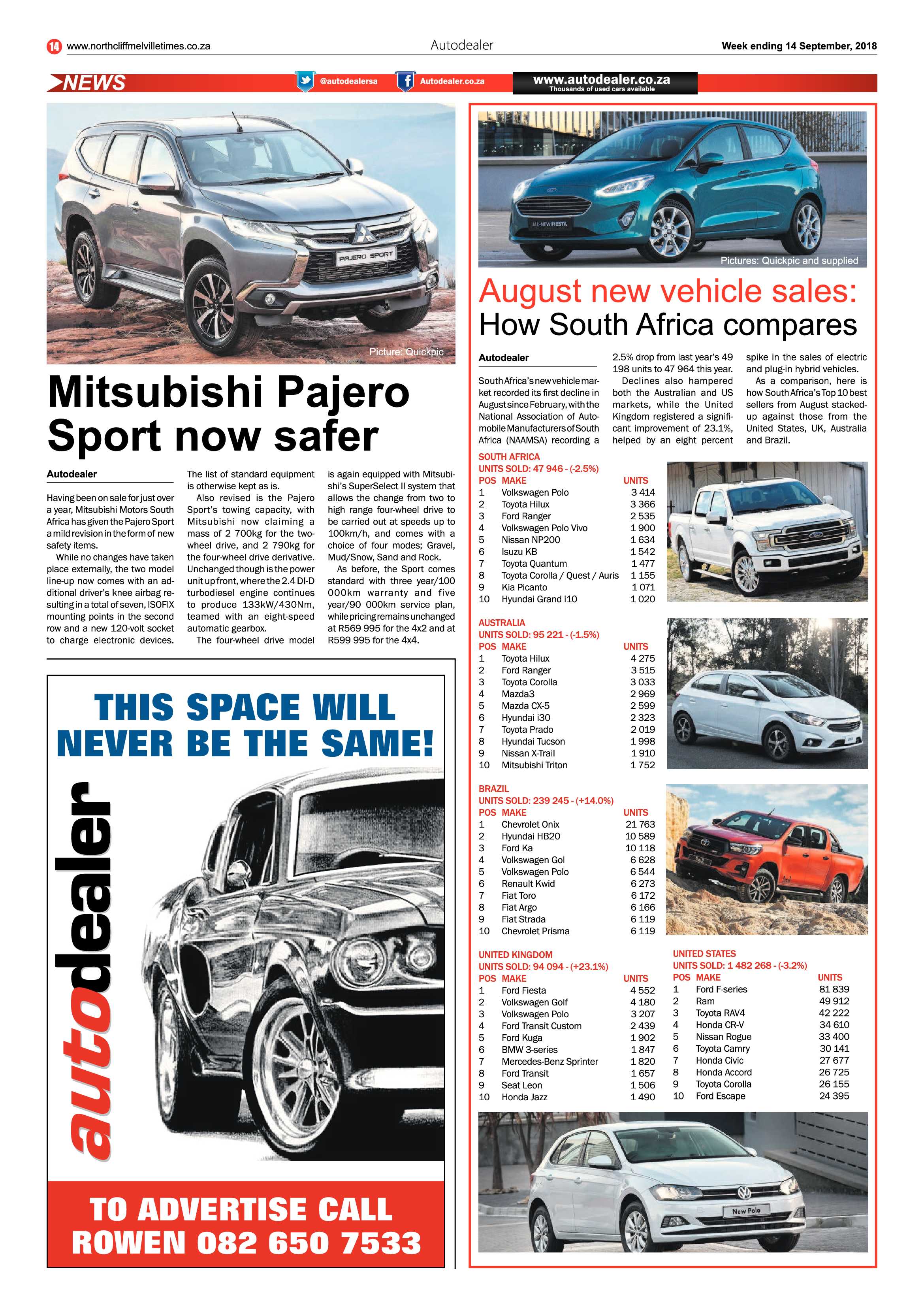 Northcliff Melville Times 14 September 2018 page 14