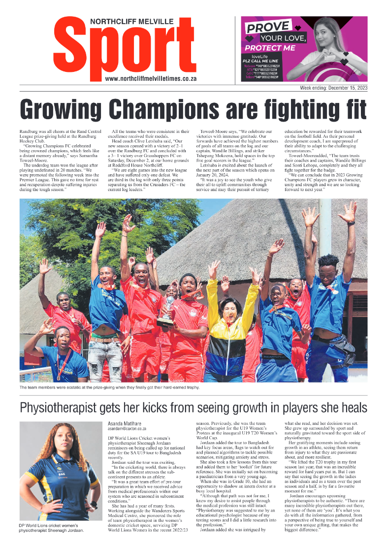 Northcliff Melville Times 15 December 2023 page 8