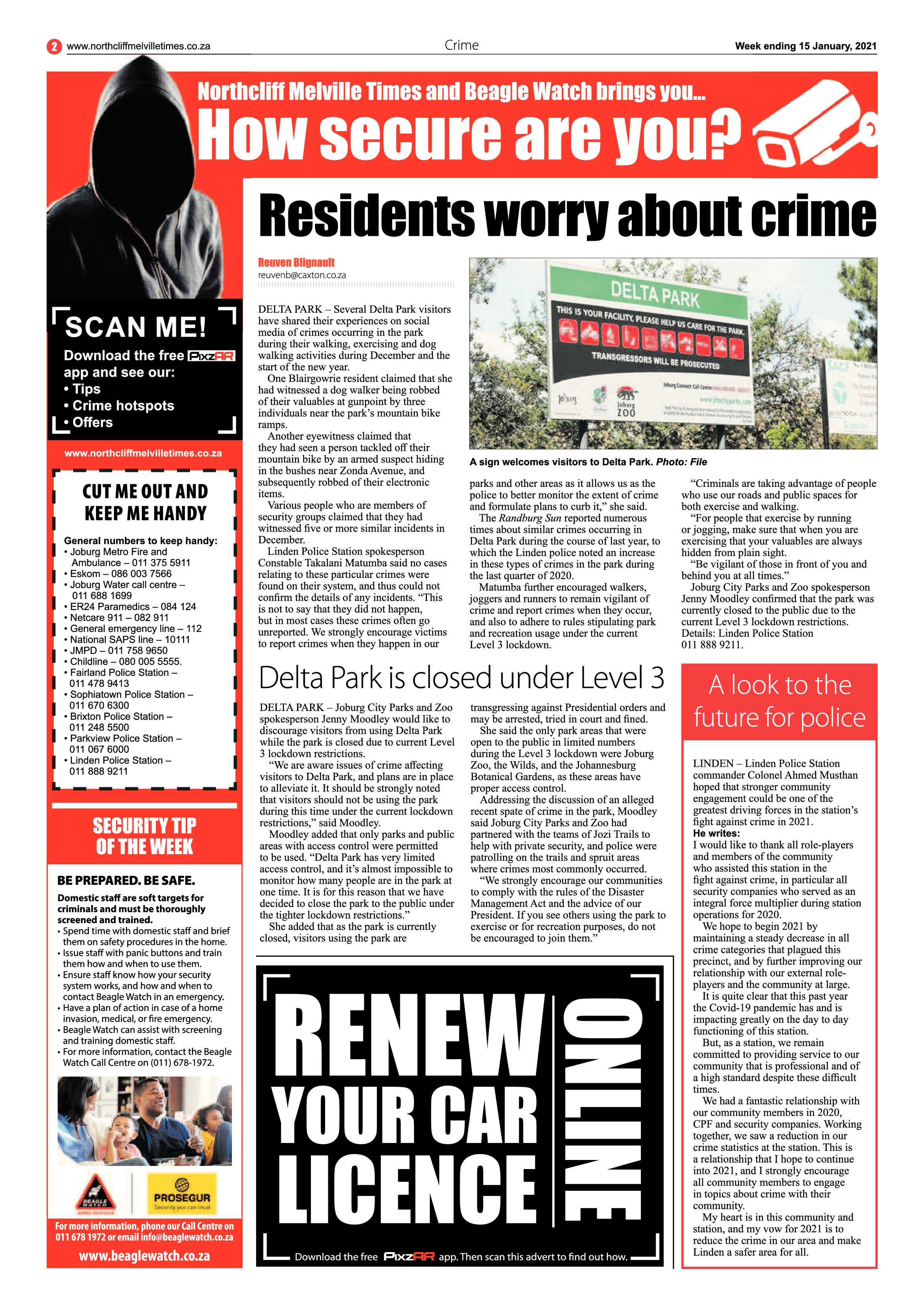 Northcliff Melville Times 15 January2021 page 2