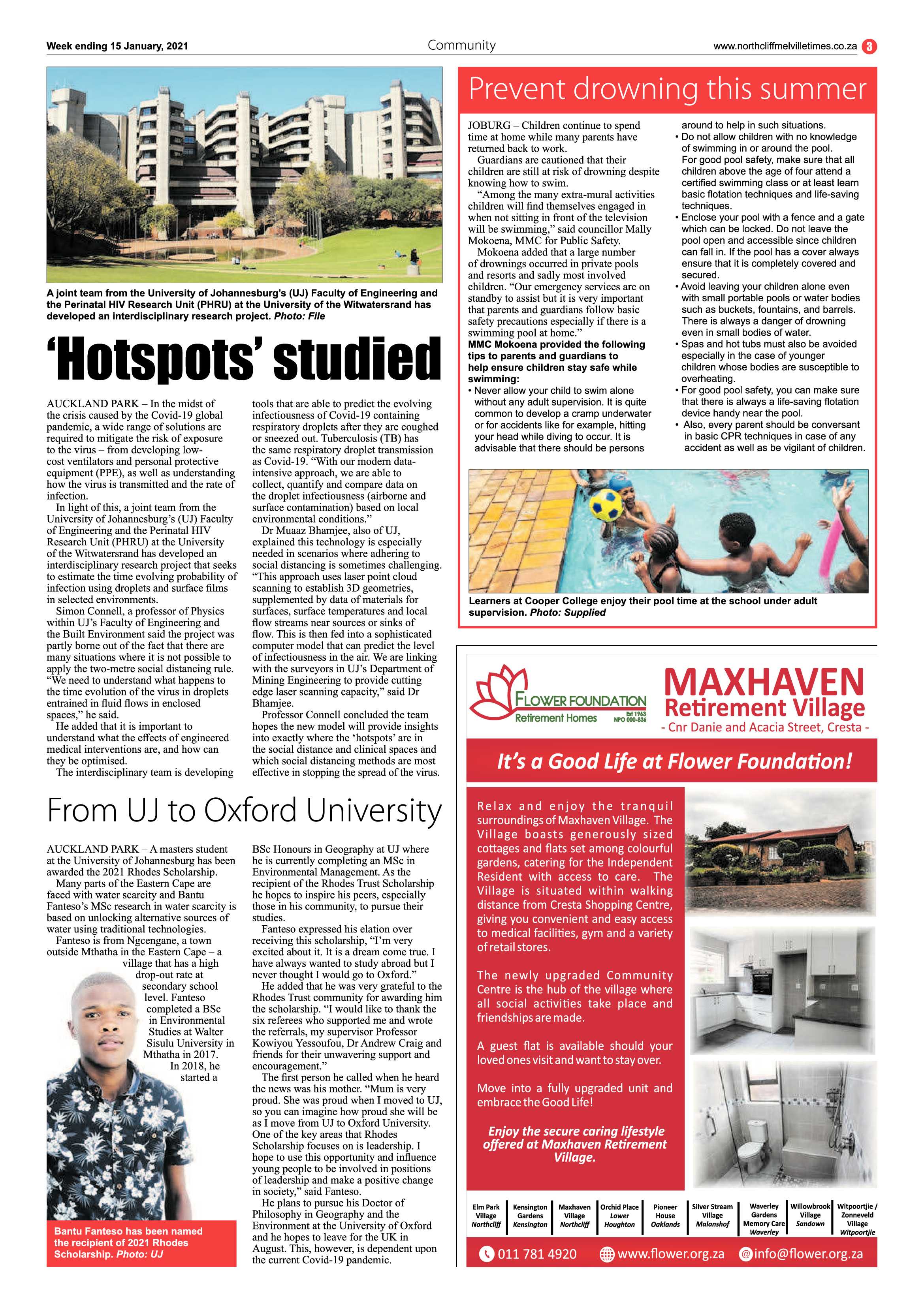 Northcliff Melville Times 15 January2021 page 3