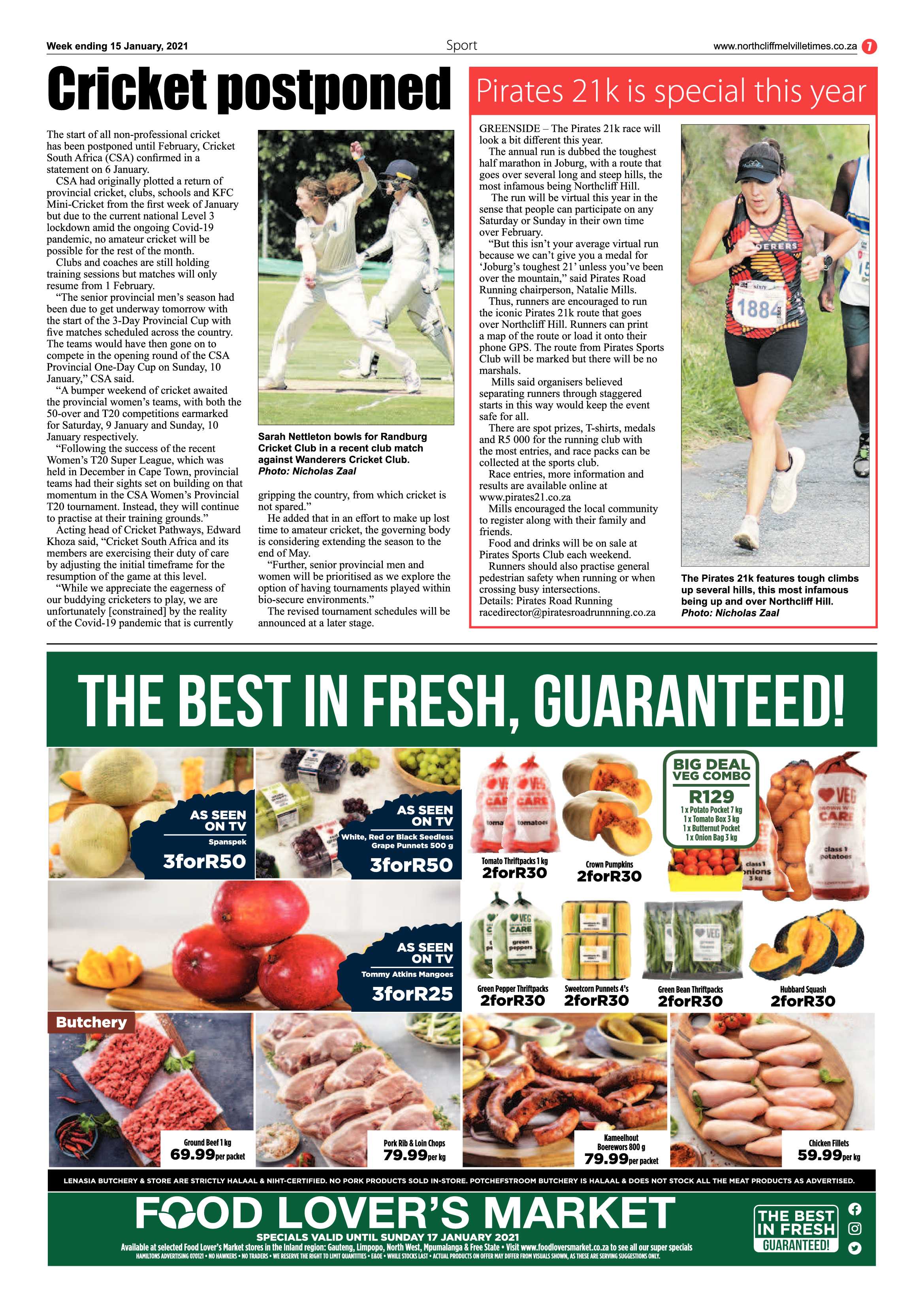 Northcliff Melville Times 15 January2021 page 7