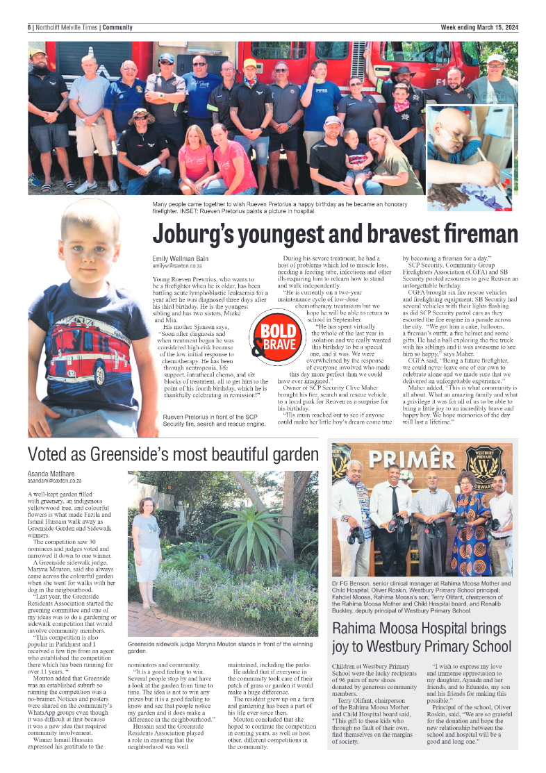Northcliff Melville Times 15 March 2024 page 6