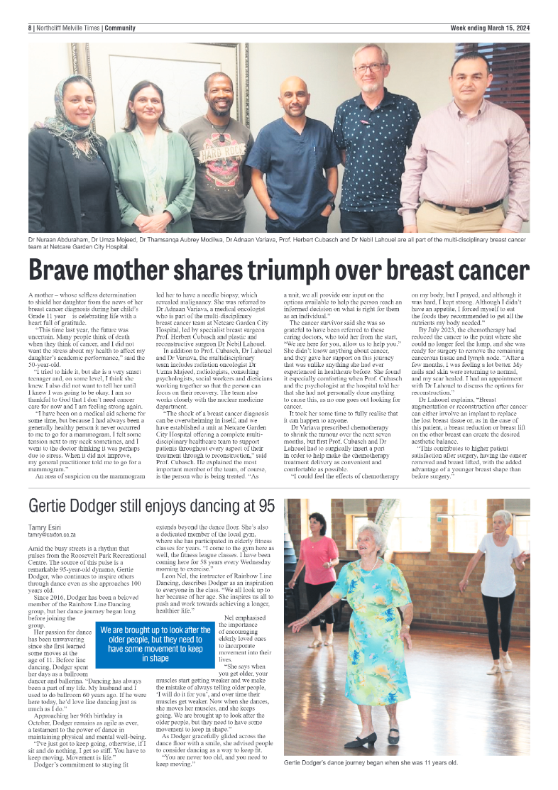 Northcliff Melville Times 15 March 2024 page 8