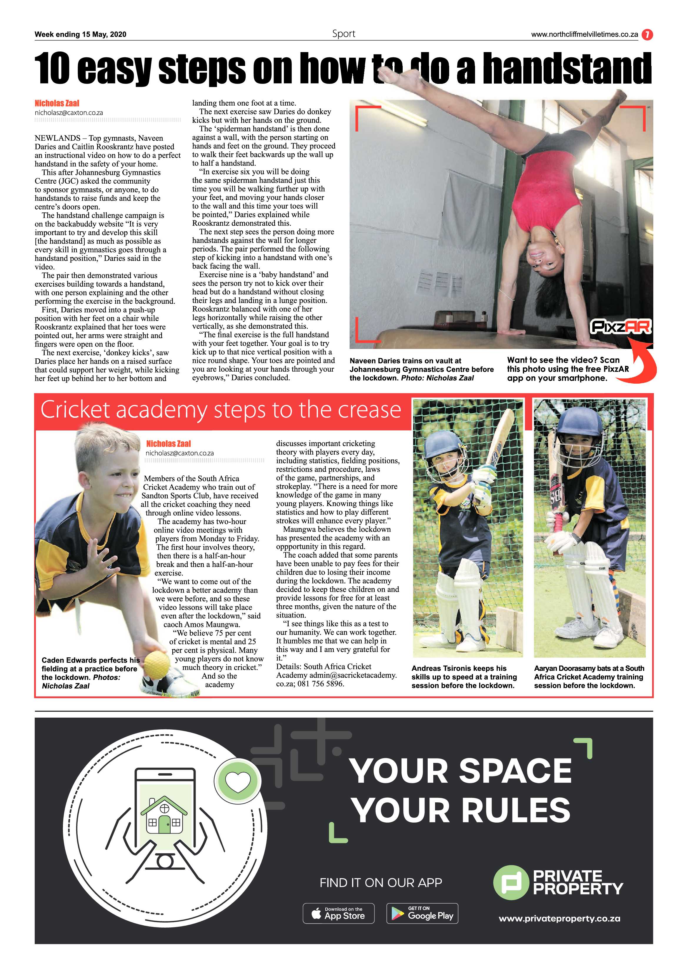 Northcliff Melville Times 15 May 2020 page 7