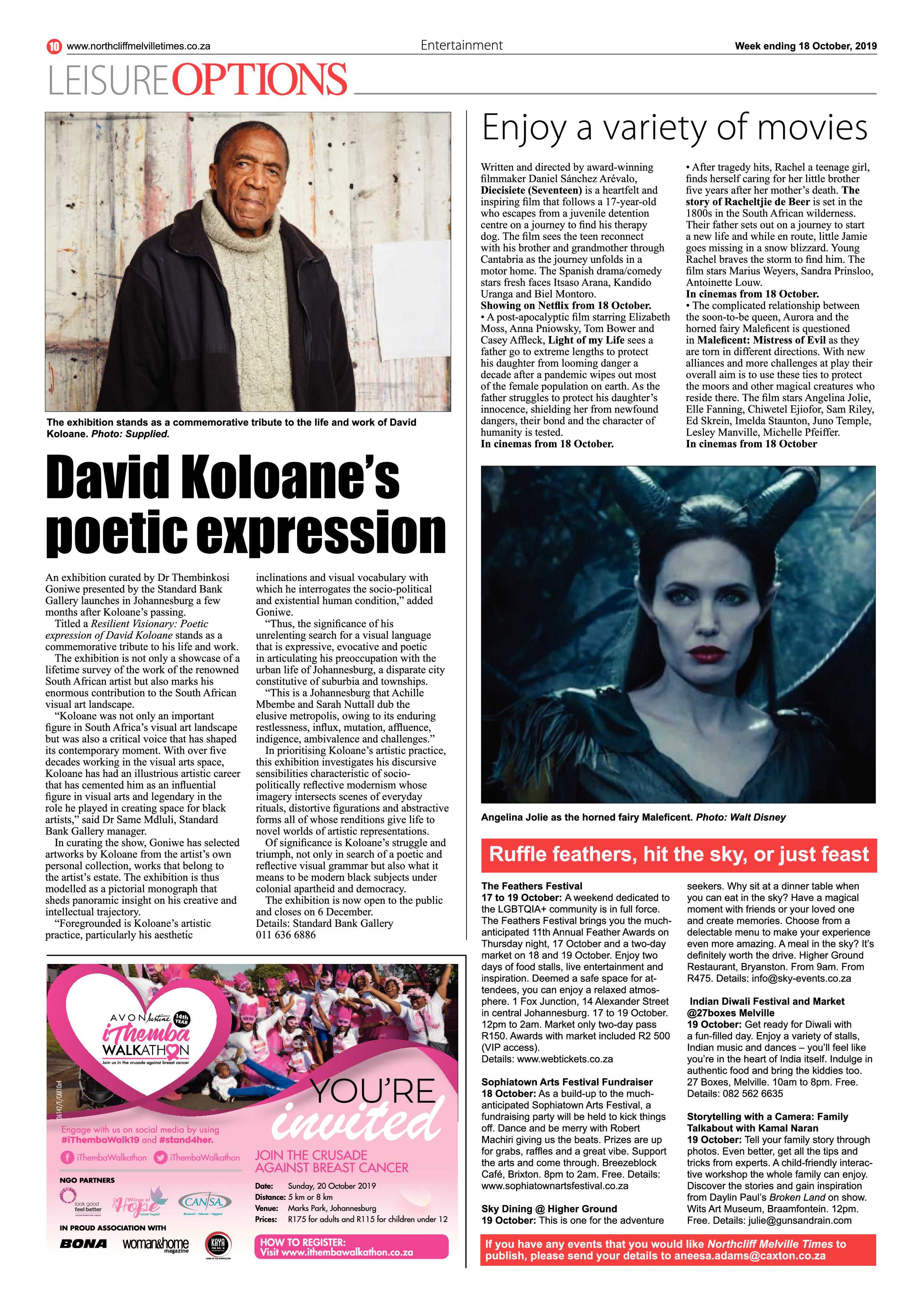 Northcliff Melville Times 15 October, 2019 page 10