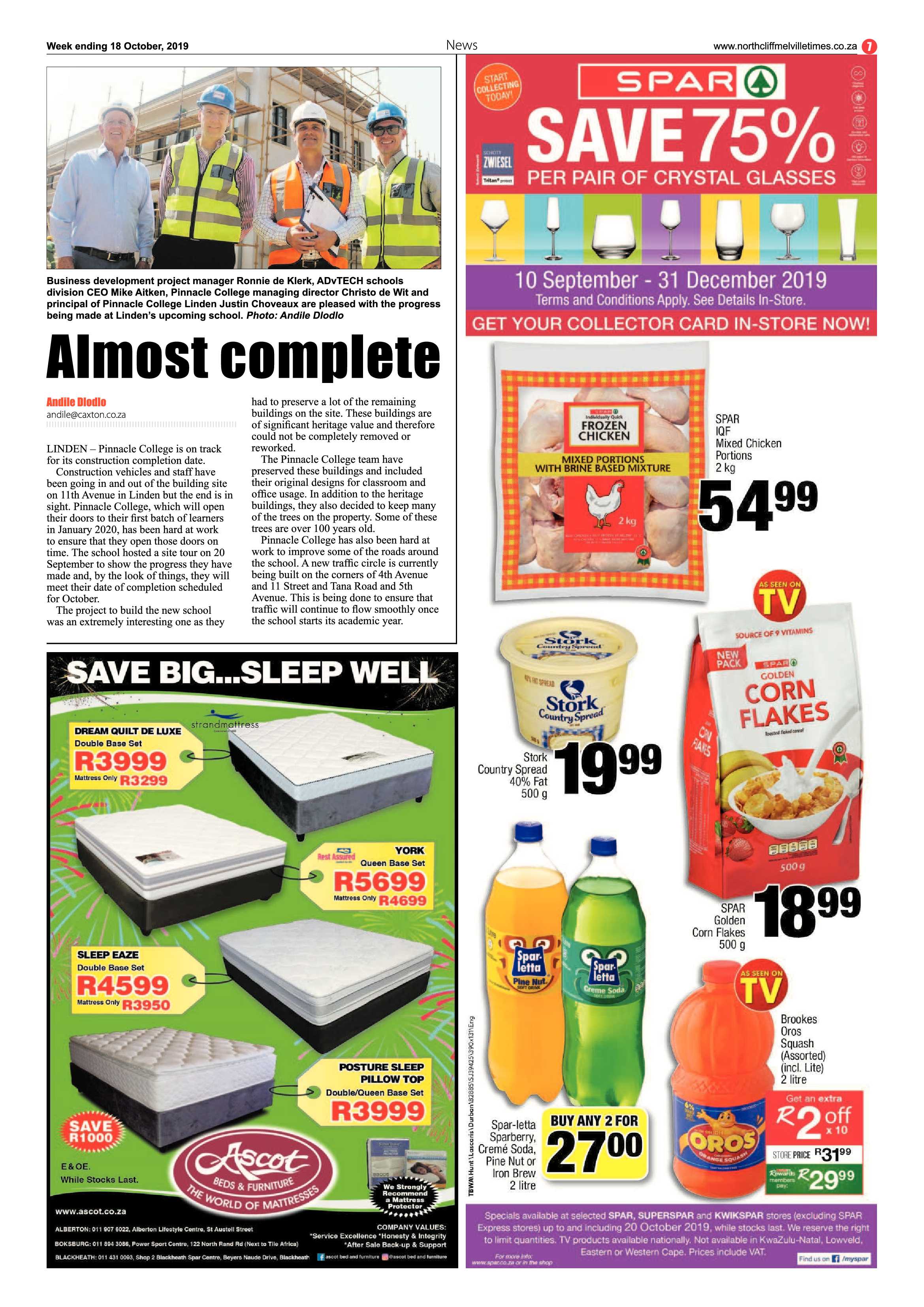 Northcliff Melville Times 15 October, 2019 page 7