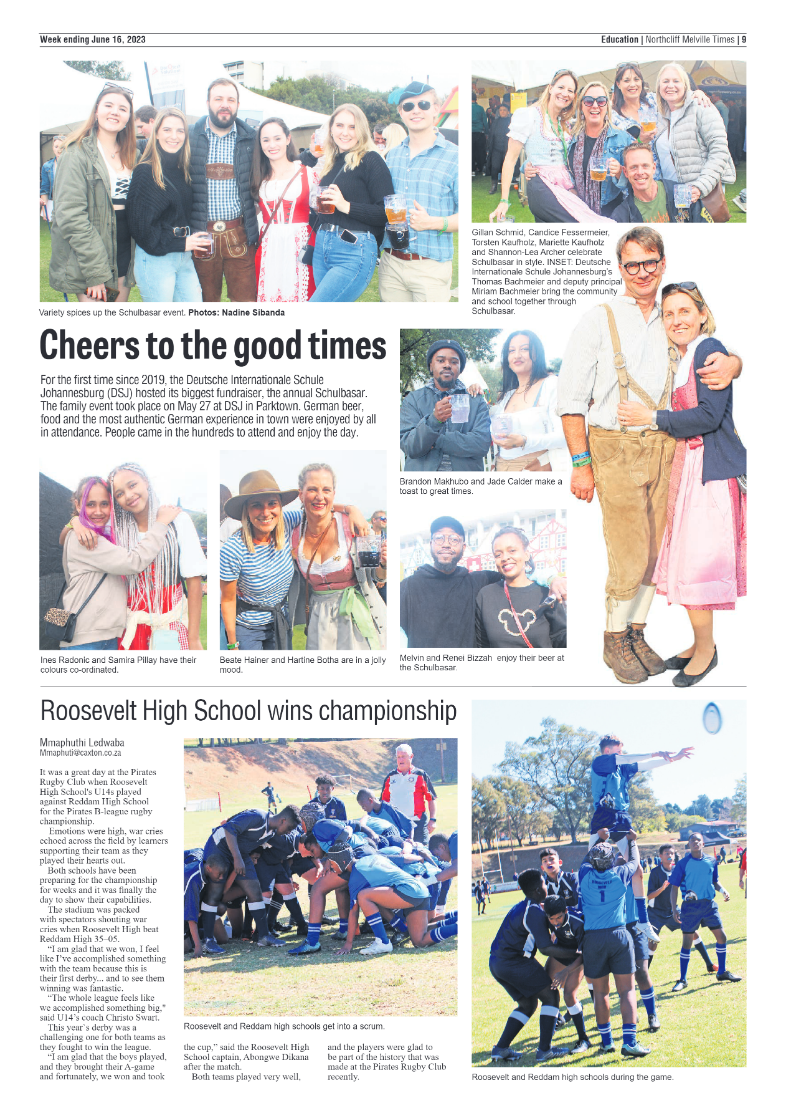 Northcliff Melville Times 16 June 2023 page 9