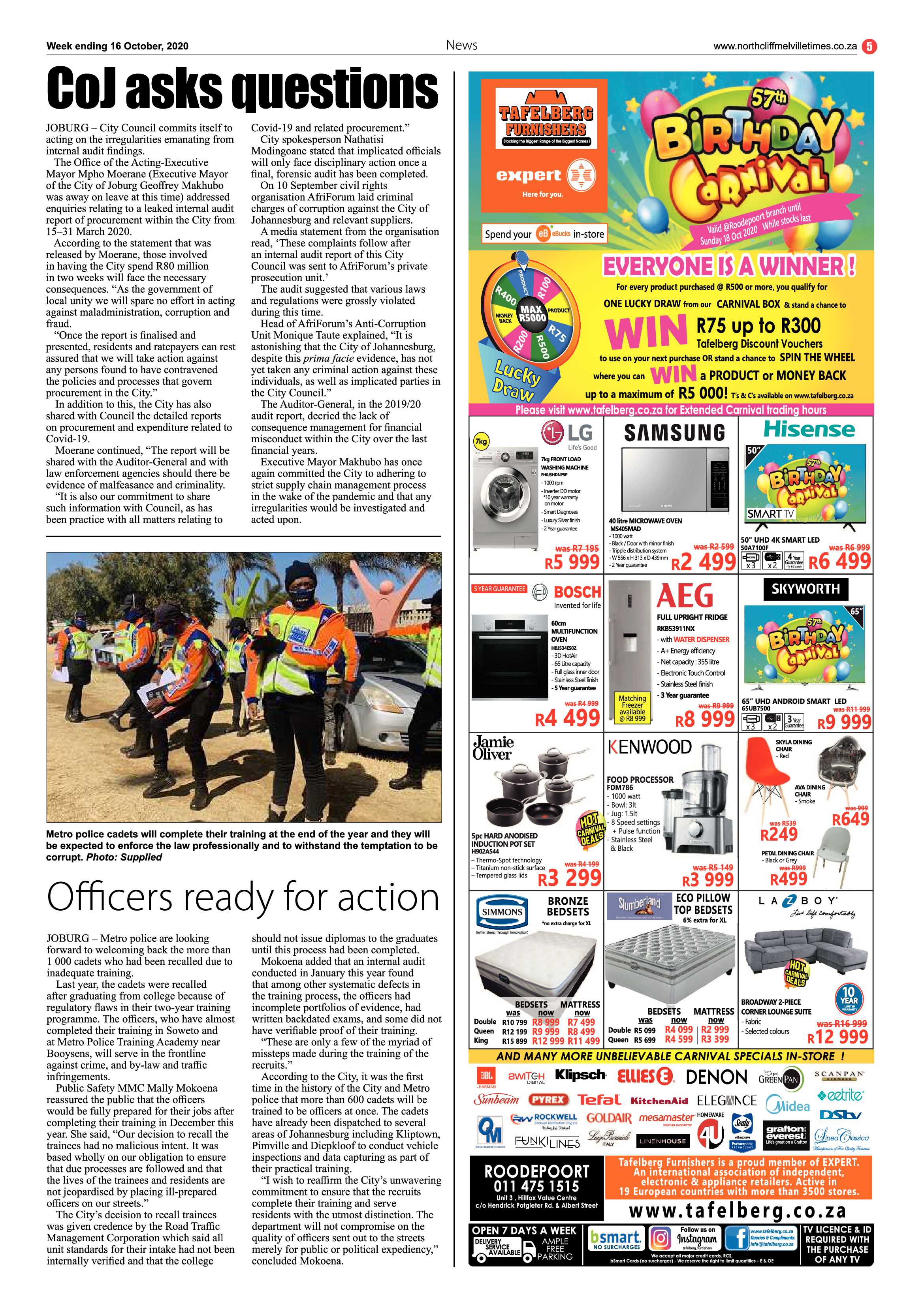 Northcliff Melville Times 16 October 2020 page 5