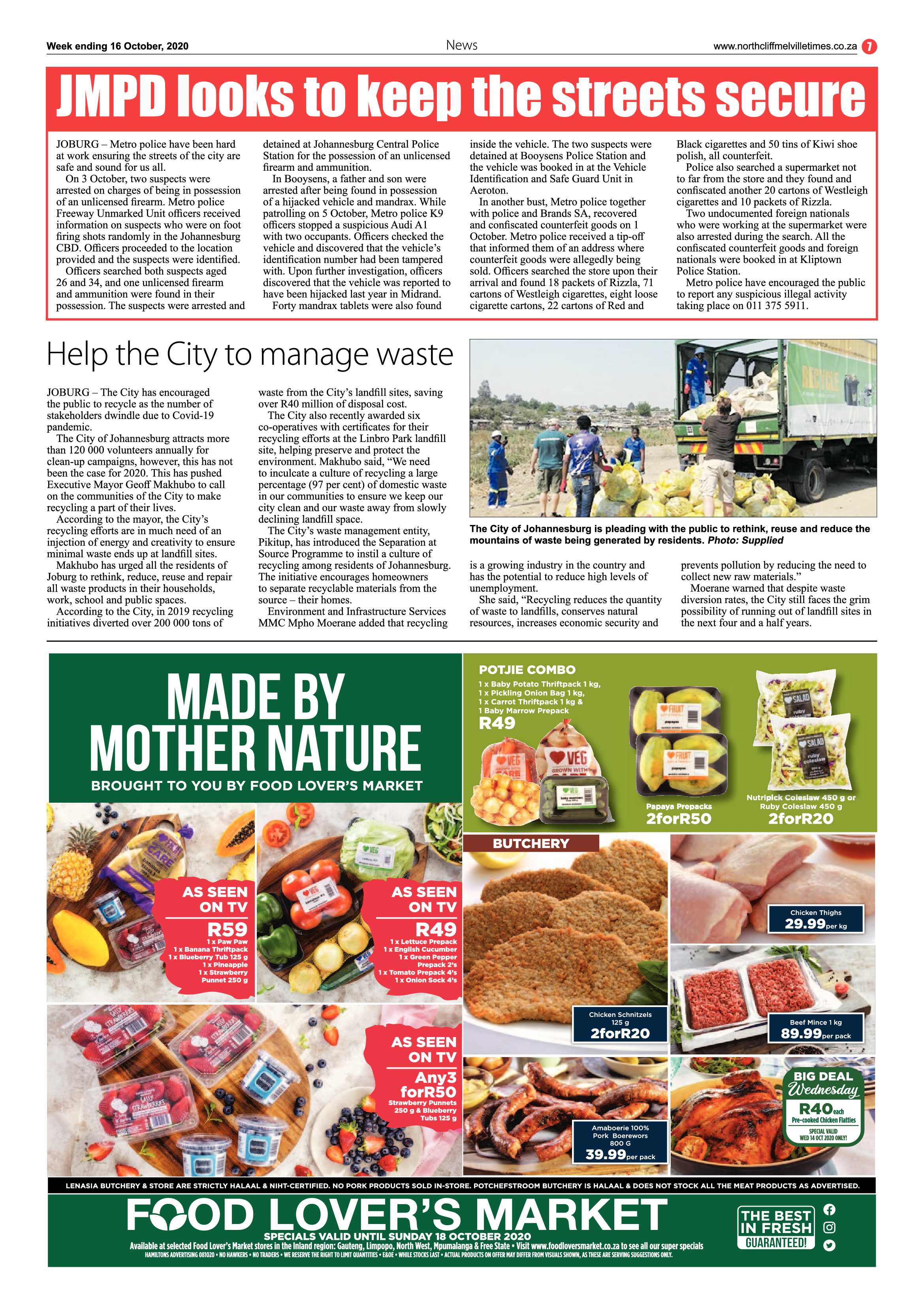 Northcliff Melville Times 16 October 2020 page 7