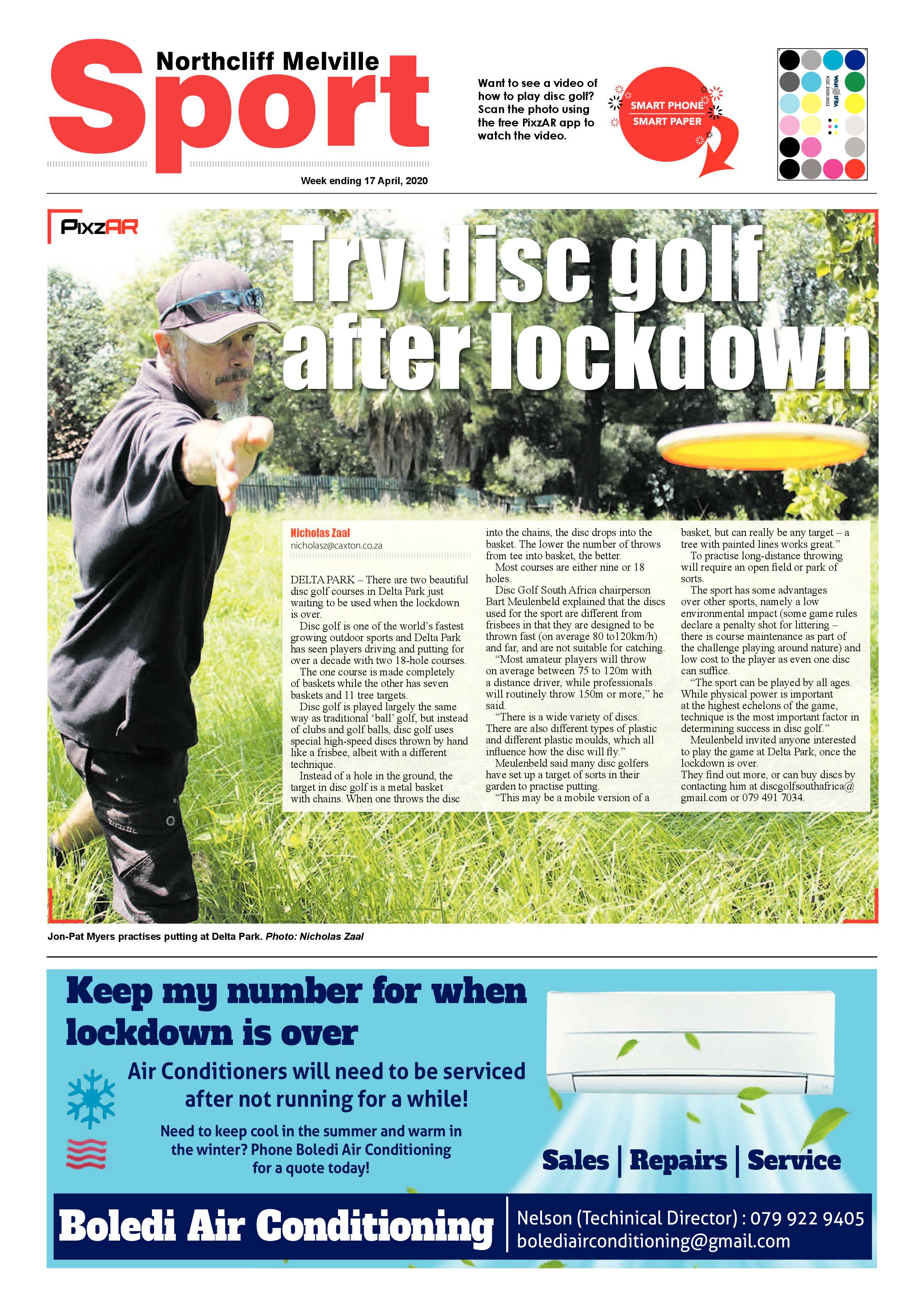 Northcliff Melville Times 17 April 2020 page 8