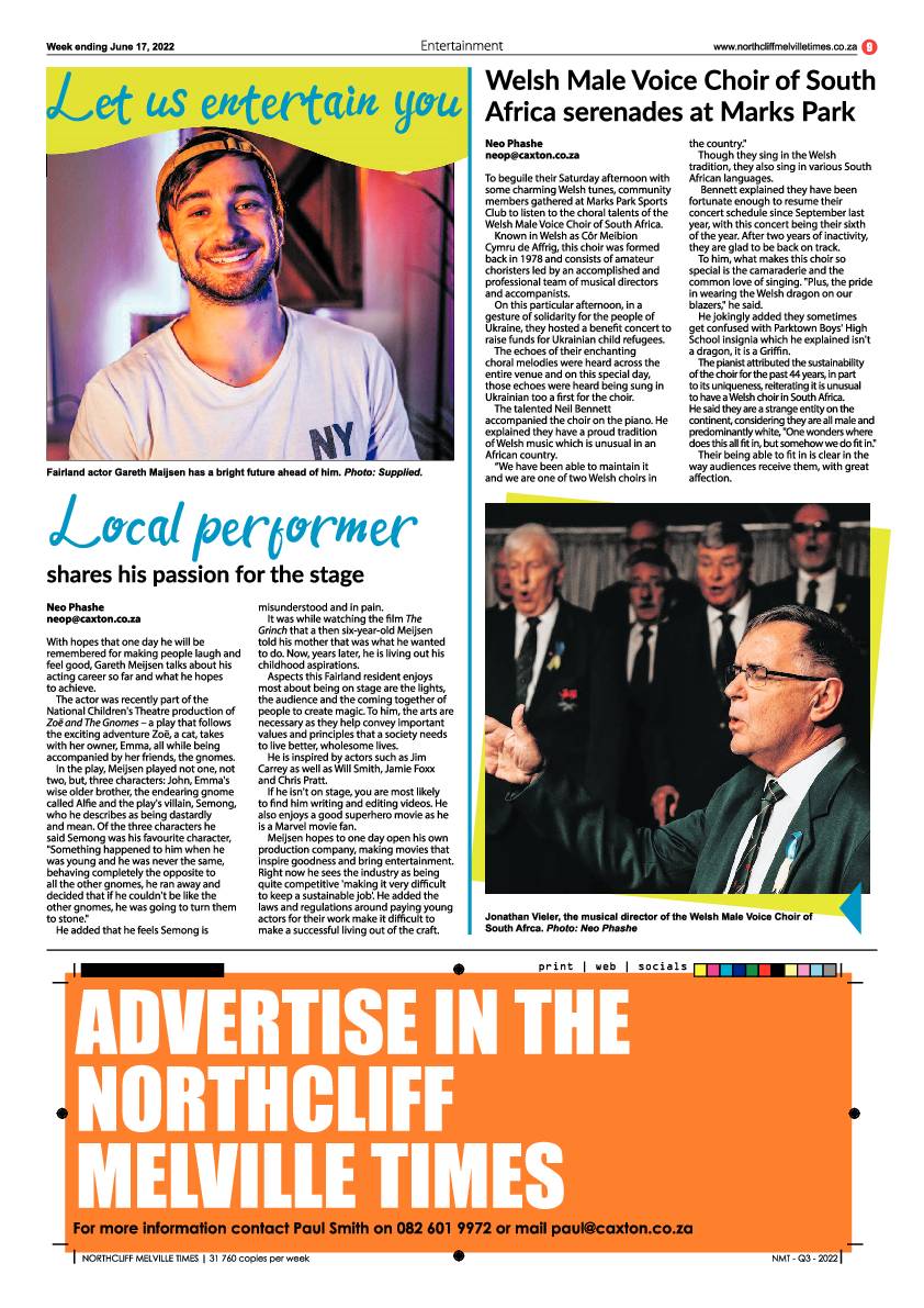 Northcliff Melville Times 17 June 2022 page 9