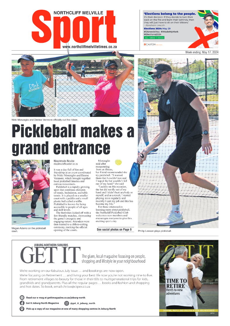 Northcliff Melville Times 17 May 2024 page 12