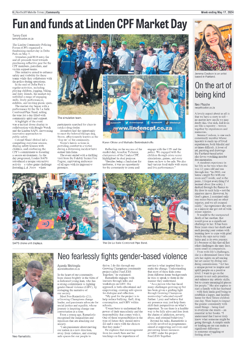 Northcliff Melville Times 17 May 2024 page 6