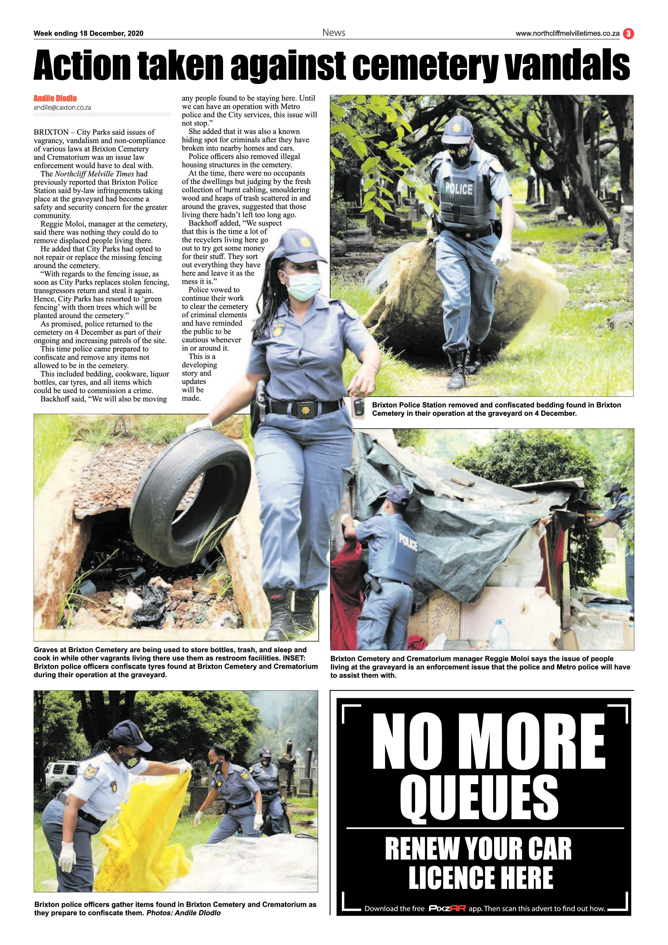 Northcliff Melville Times 18 December 2020 page 3