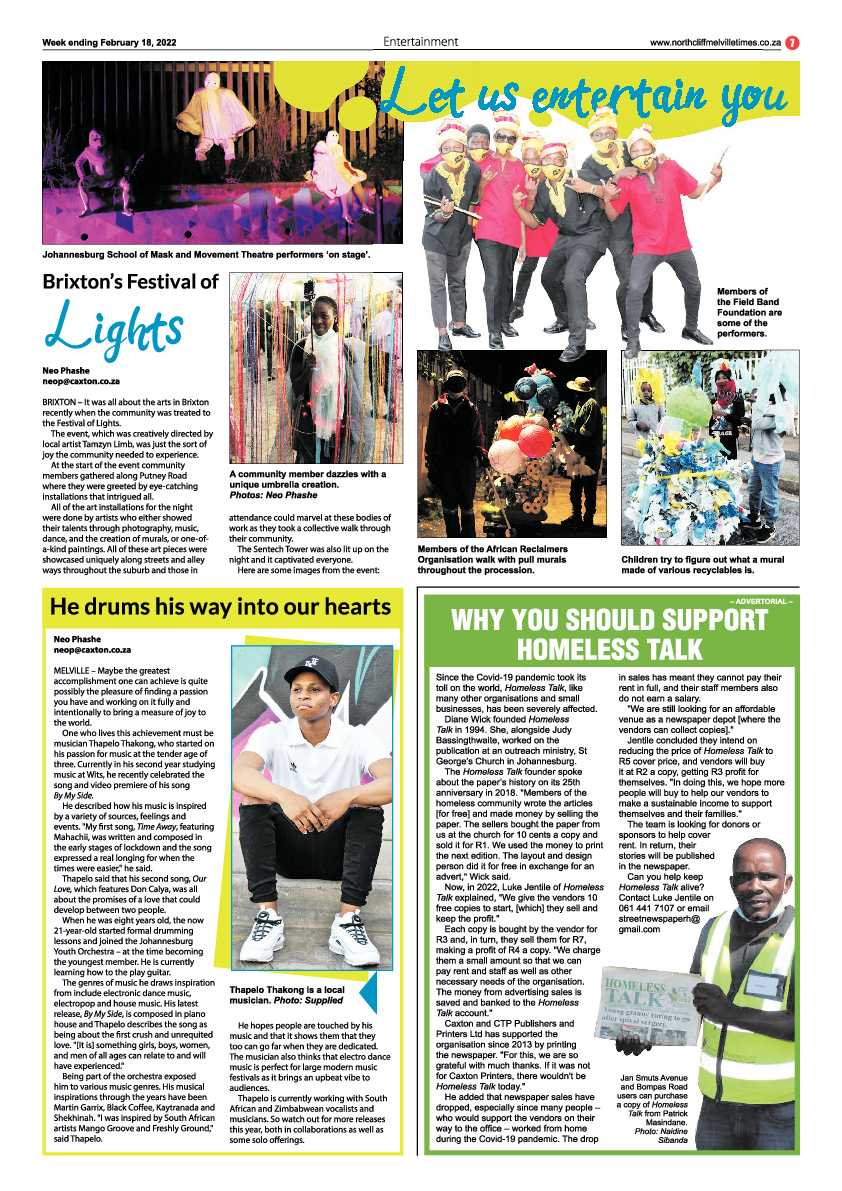 Northcliff Melville Times 18 February  2022 page 7