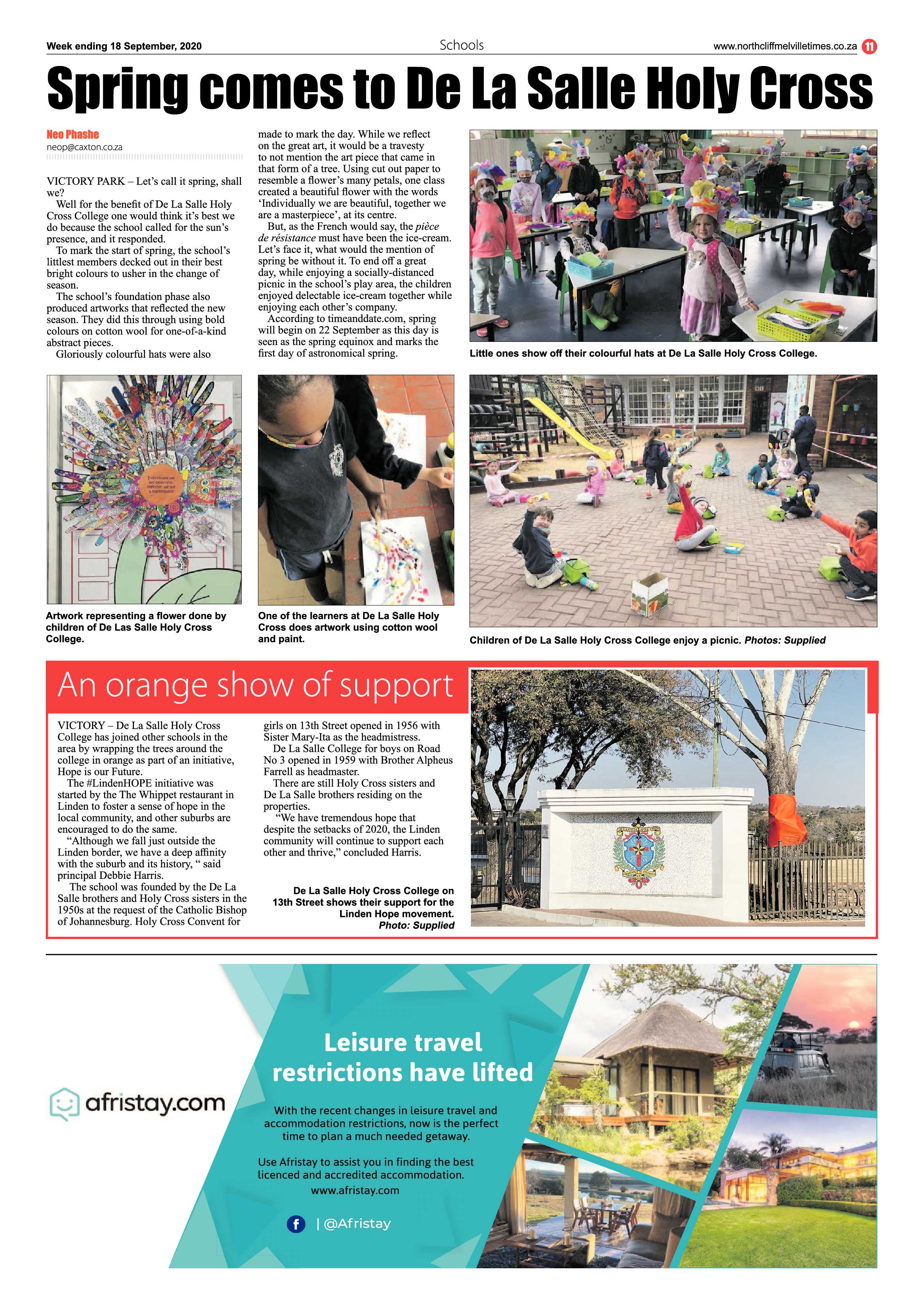 Northcliff Melville Times 18 September 2020 page 11