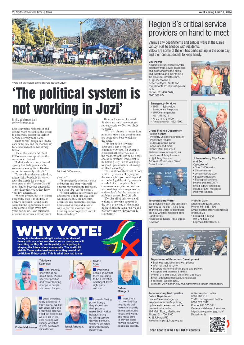 Northcliff Melville Times 19 April 2024 page 2
