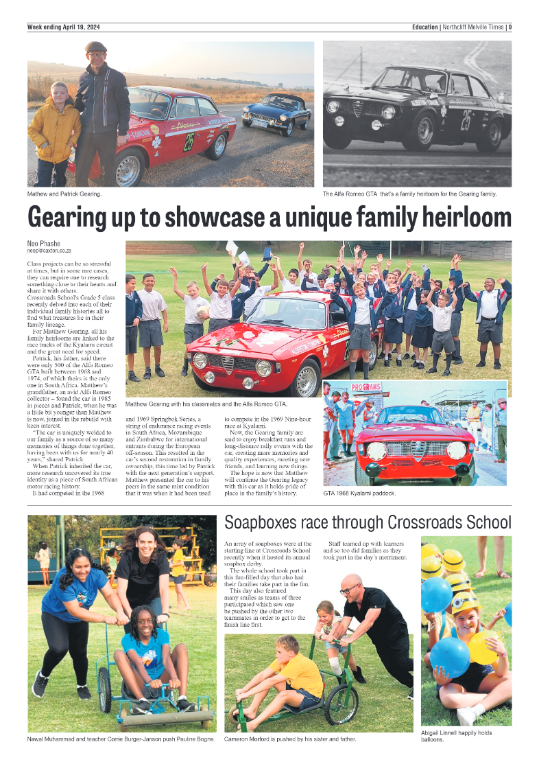 Northcliff Melville Times 19 April 2024 page 9