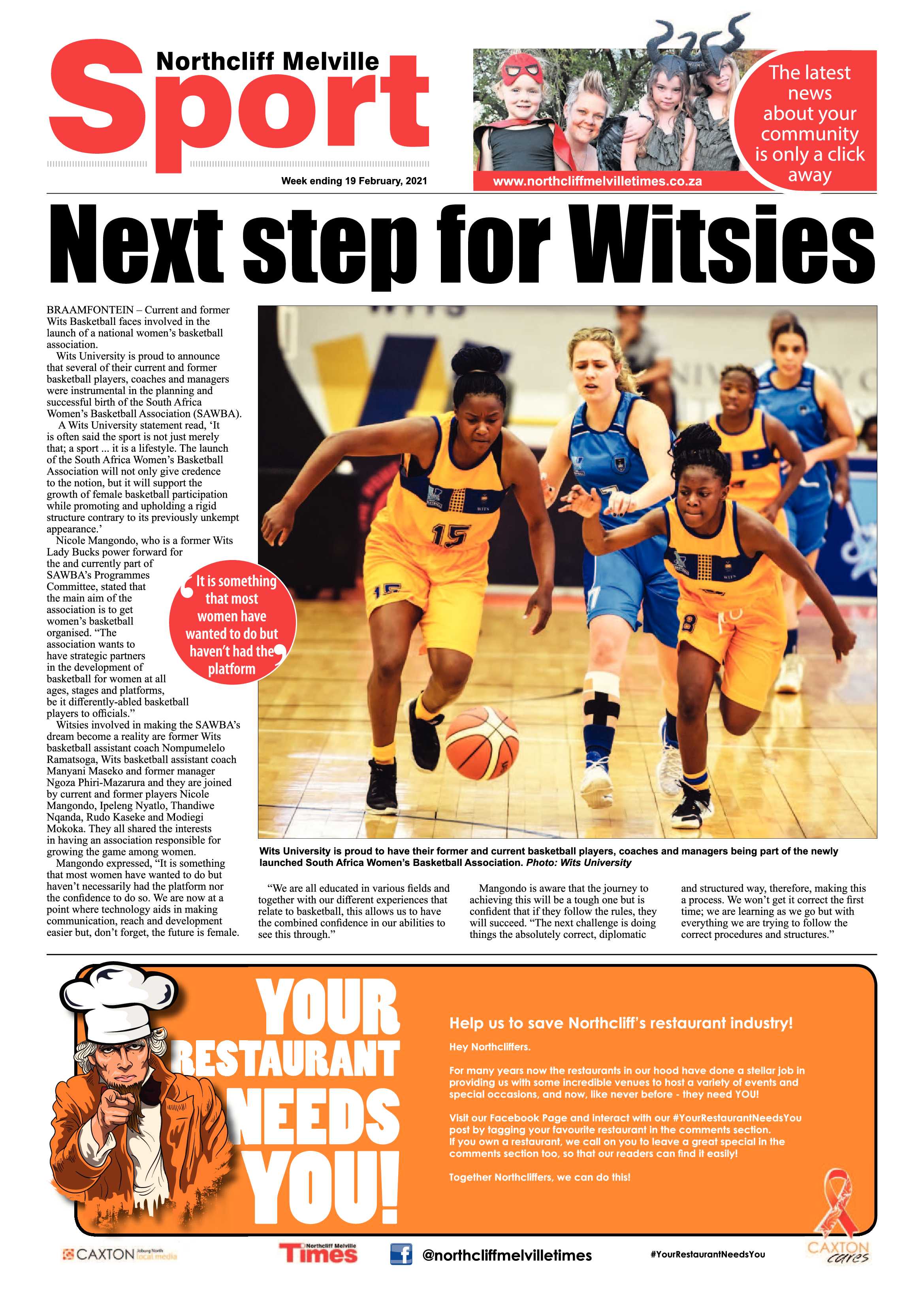 Northcliff Melville Times 19 February 2021 page 12