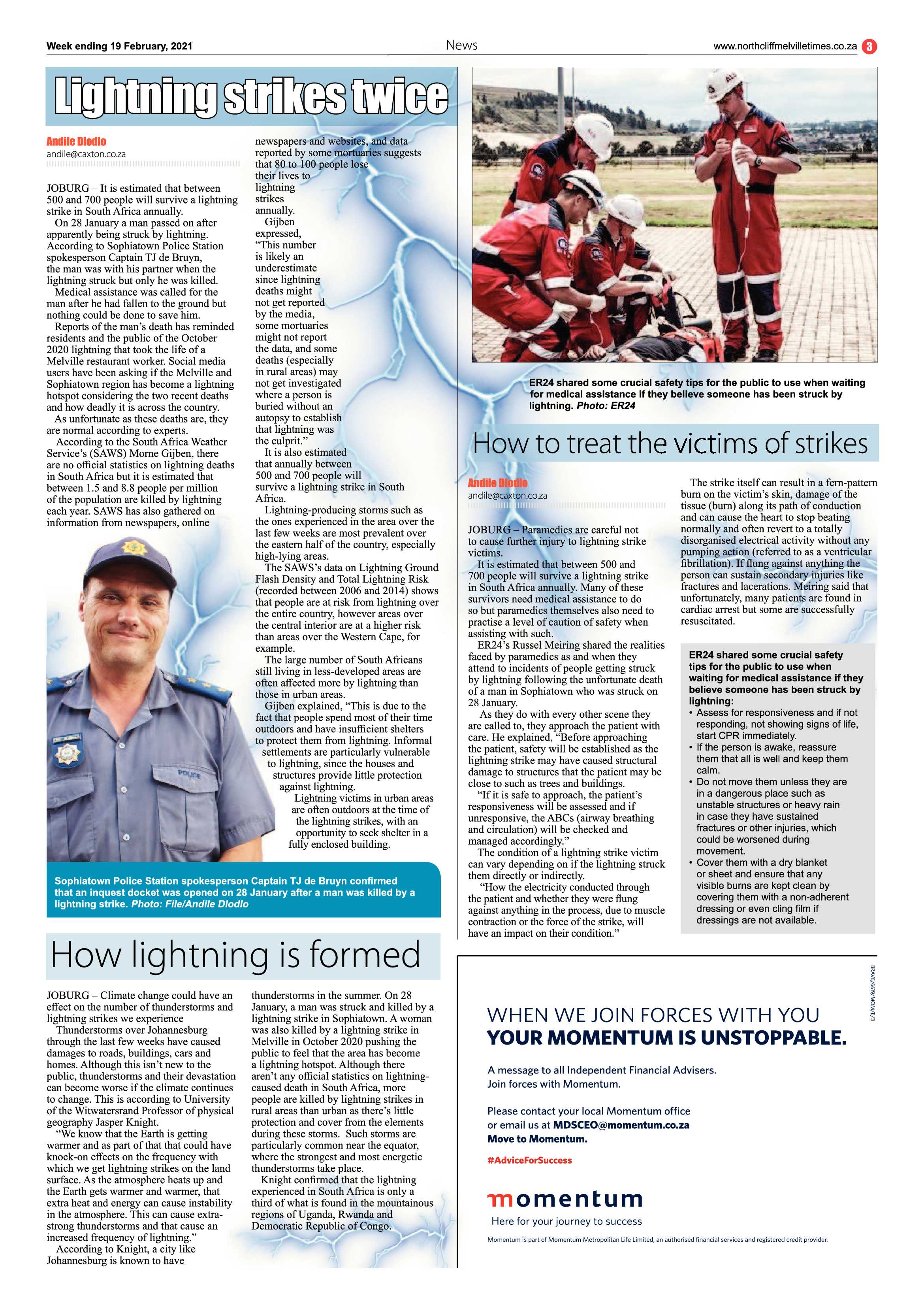 Northcliff Melville Times 19 February 2021 page 3