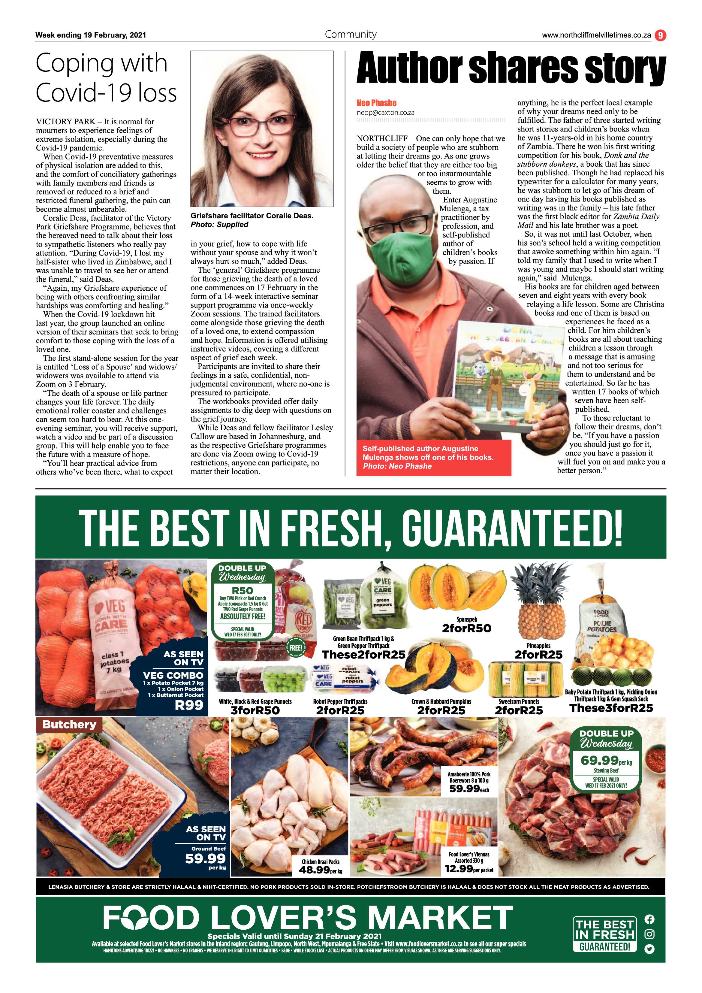 Northcliff Melville Times 19 February 2021 page 9
