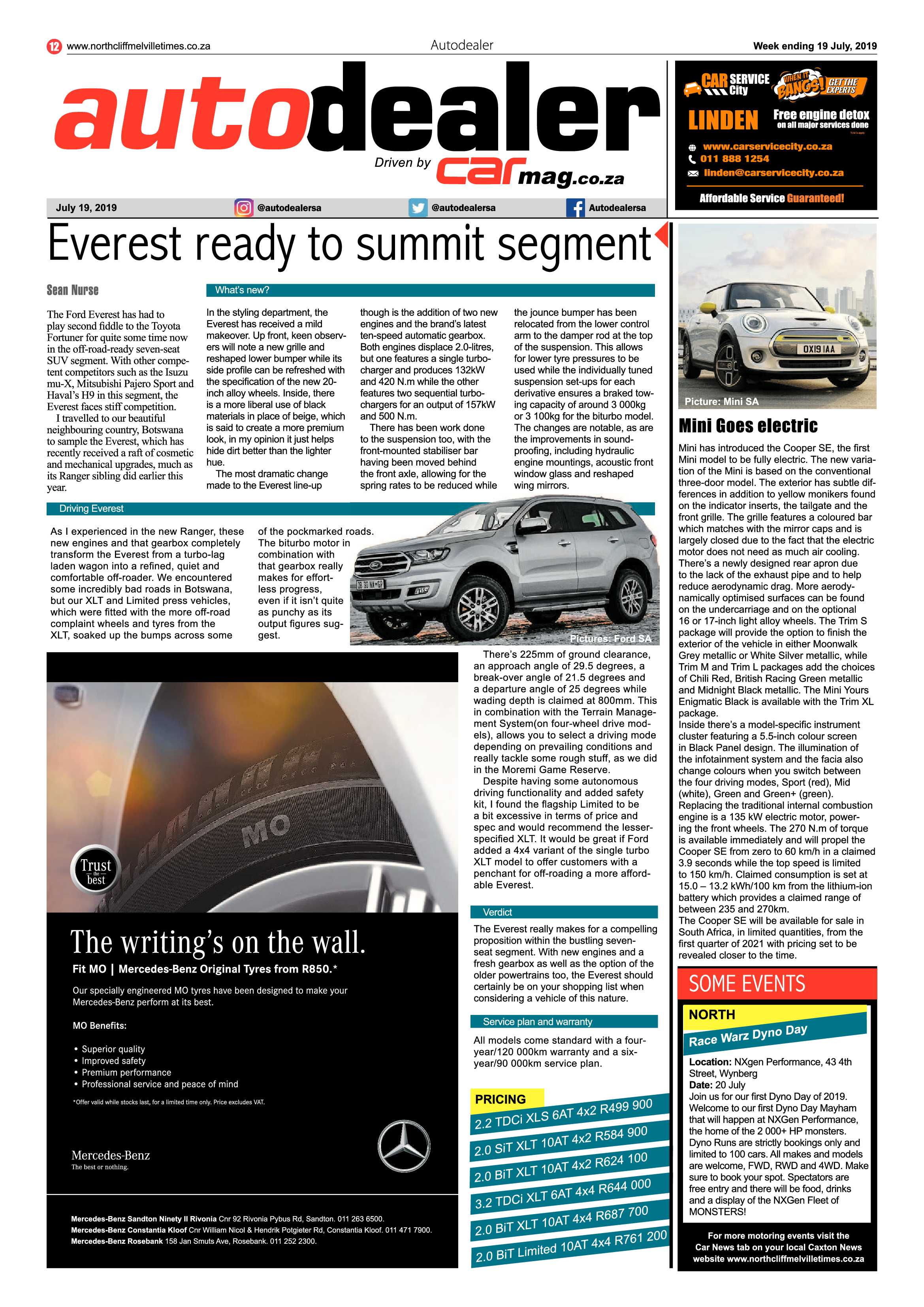 Northcliff Melville Times 19 July, 2019 page 12