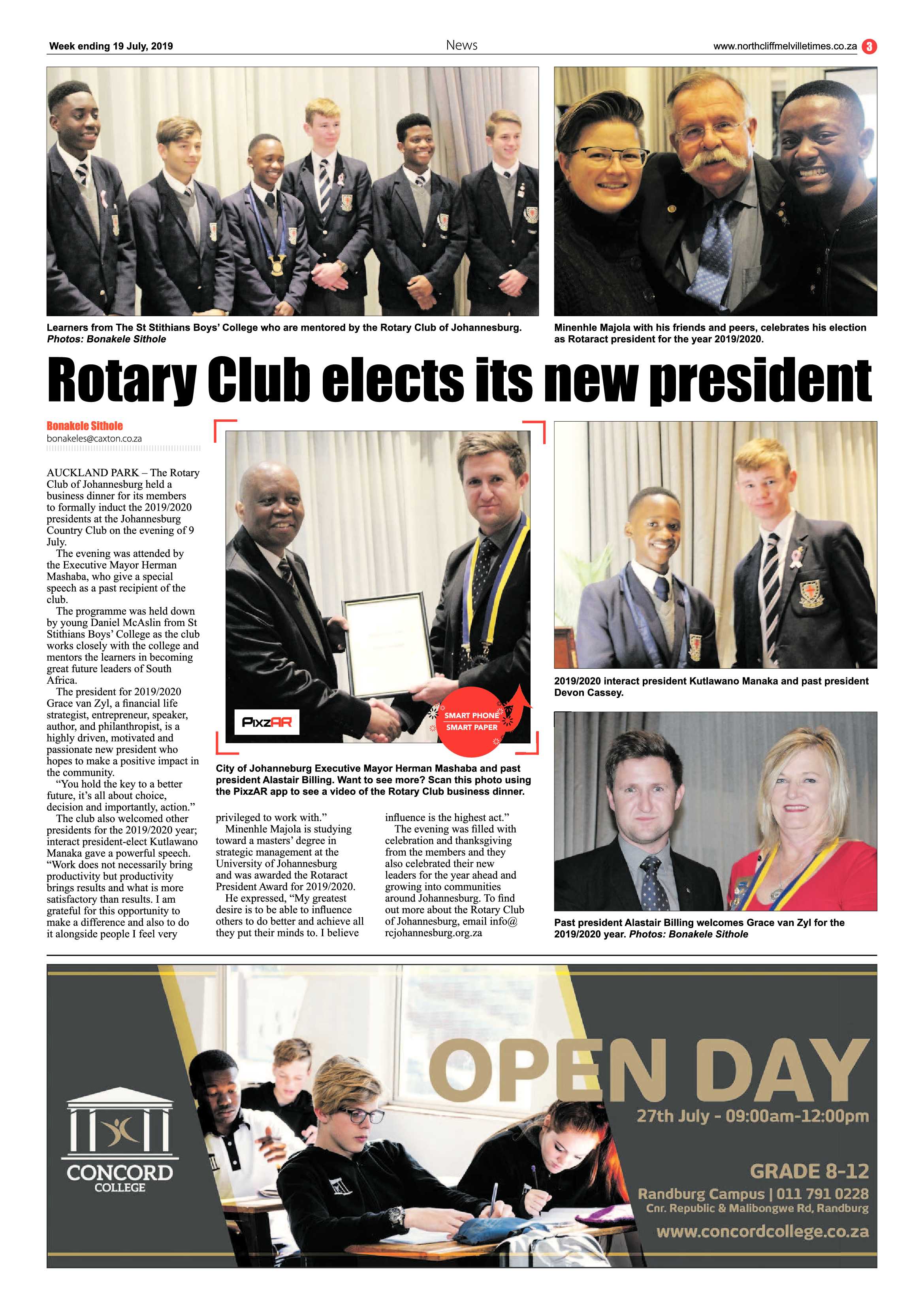 Northcliff Melville Times 19 July, 2019 page 3