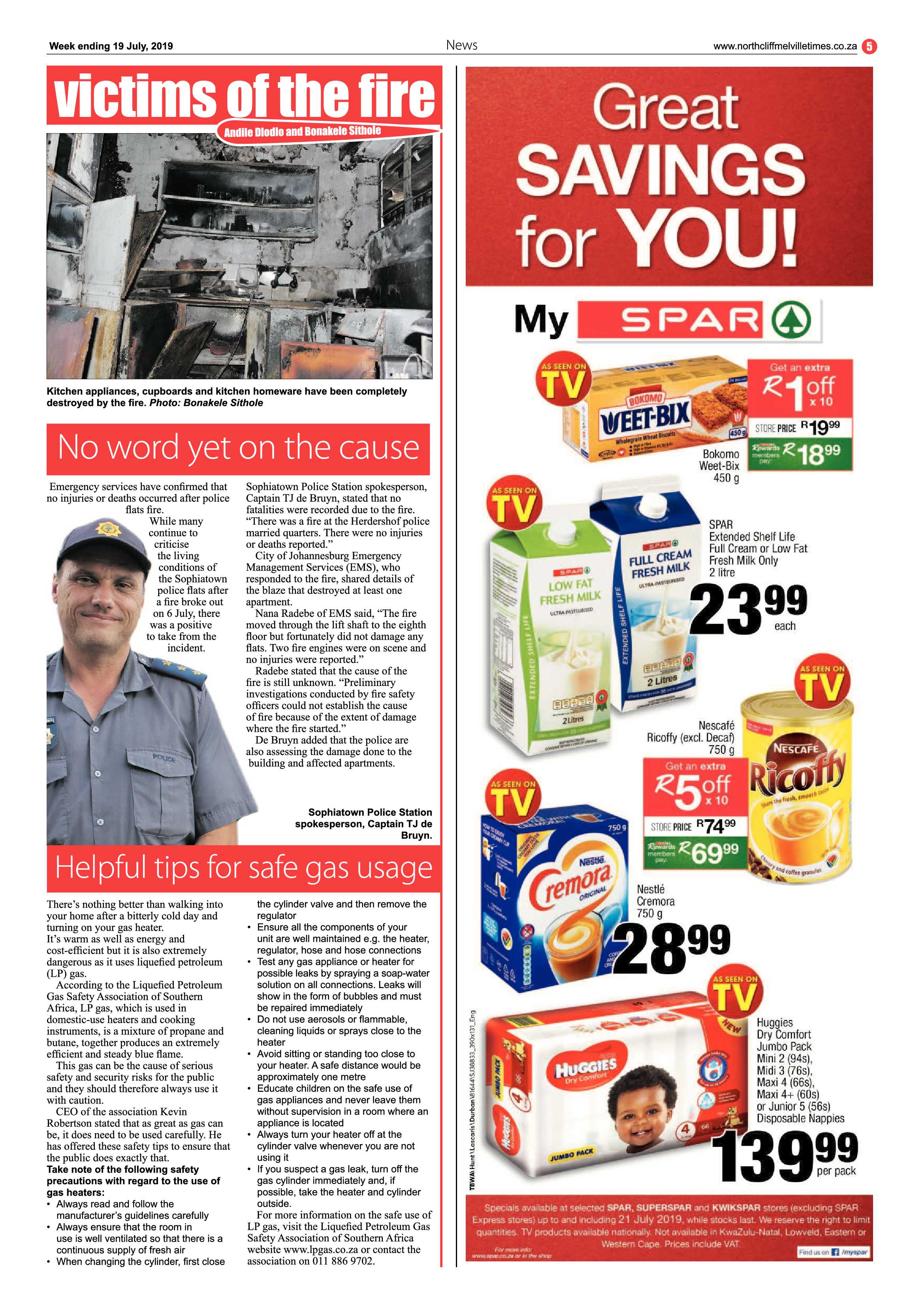 Northcliff Melville Times 19 July, 2019 page 5