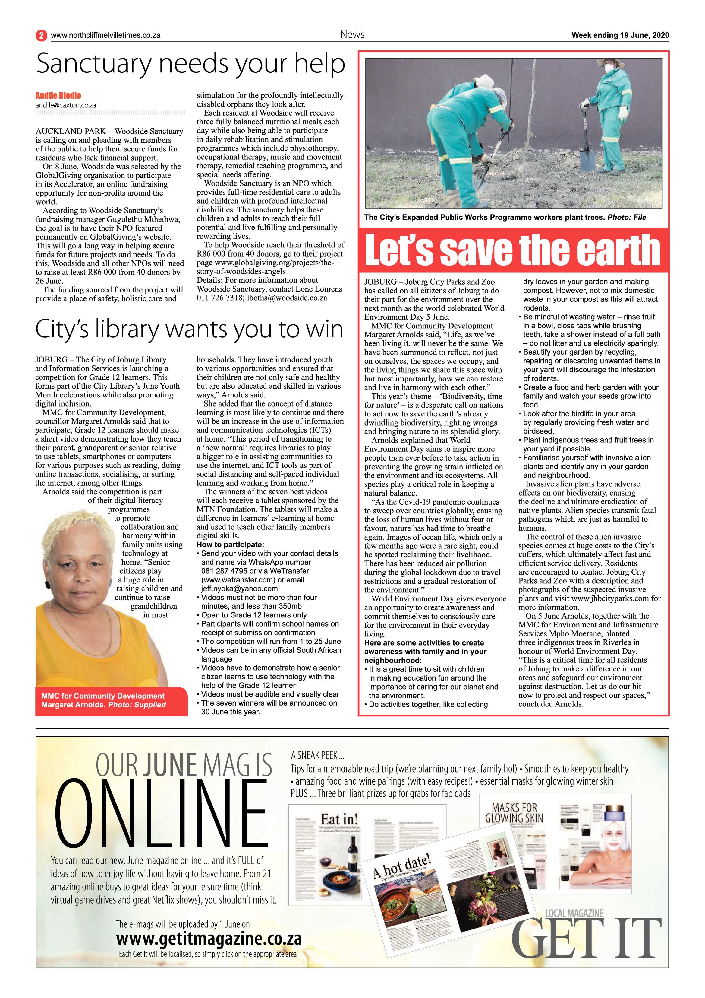 Northcliff Melville Times 19 June 2020 page 2