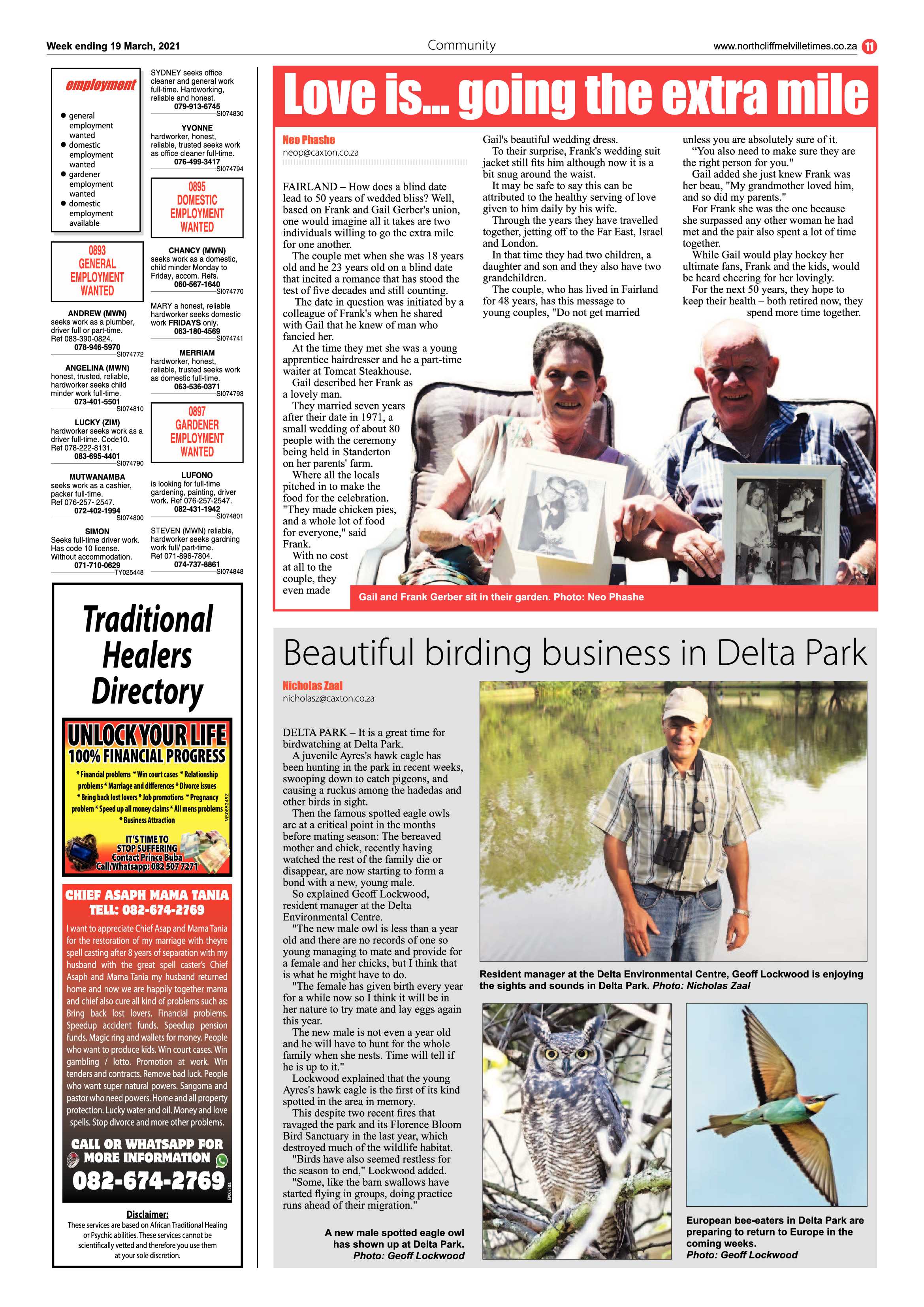 Northcliff Melville Times 19 March 2021 page 11