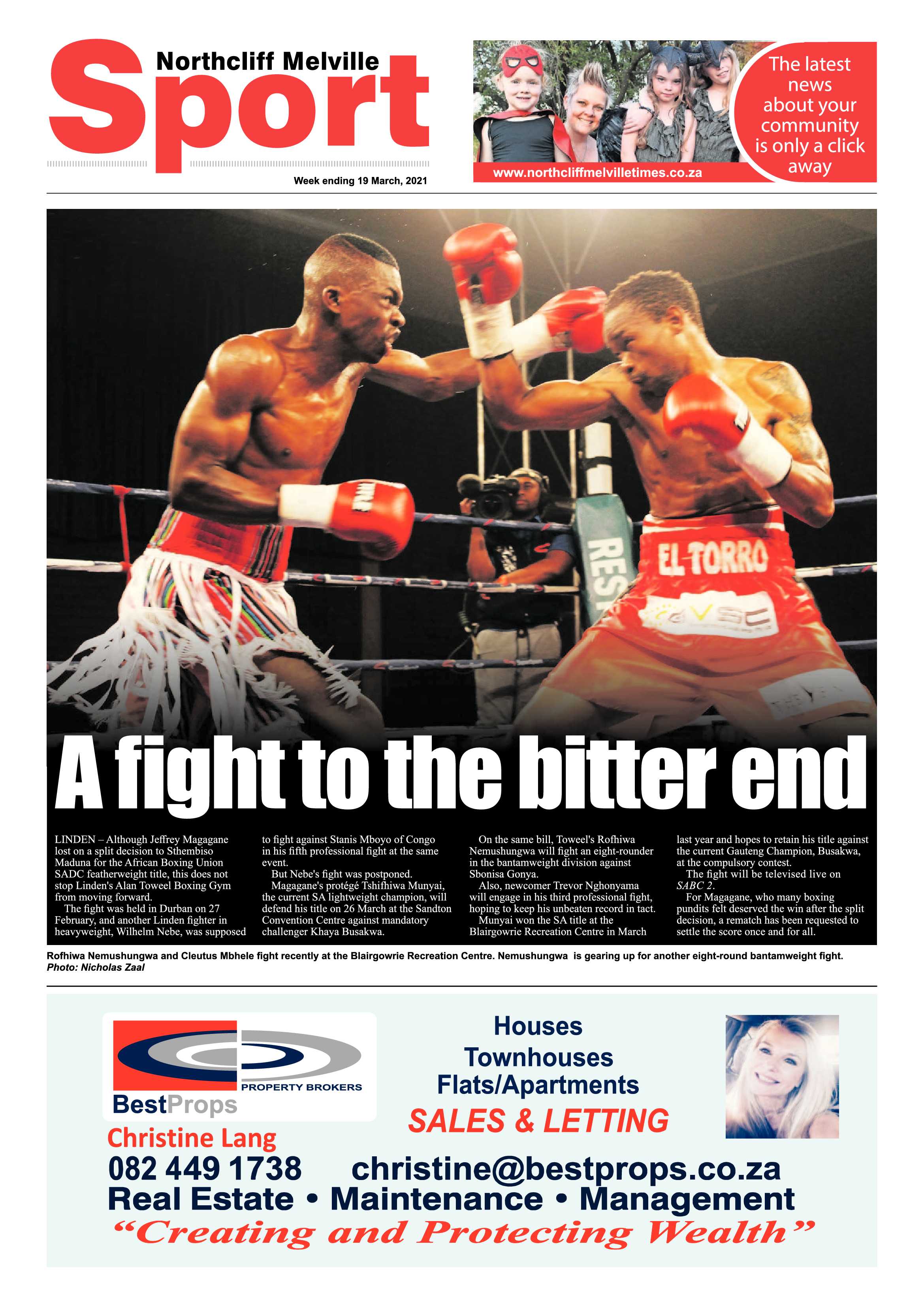 Northcliff Melville Times 19 March 2021 page 12