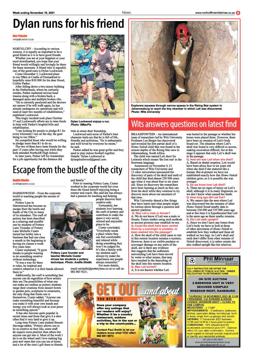 Northcliff Melville Times 19 November 2021 page 3