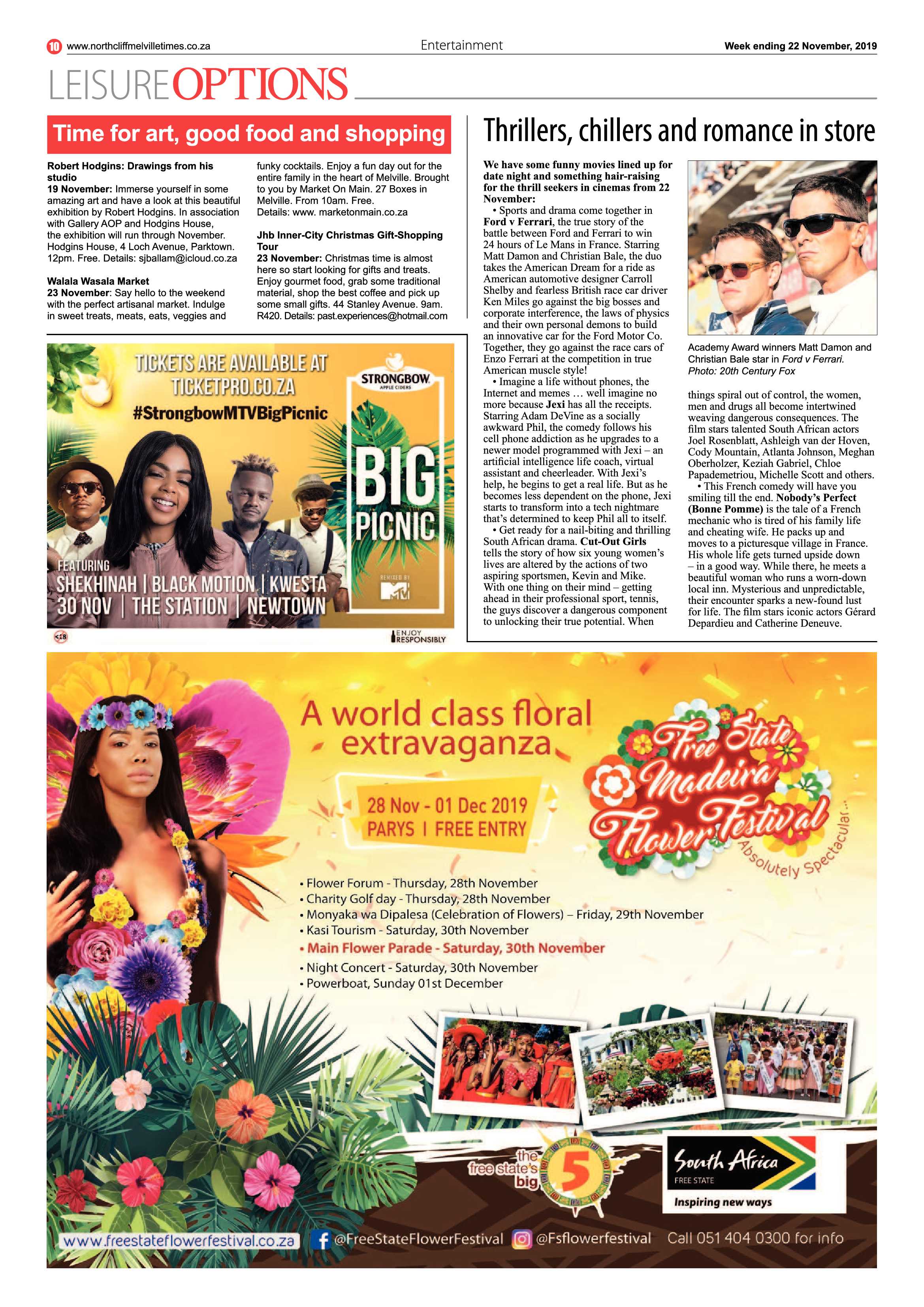 Northcliff Melville Times 19 November, 2019 page 10