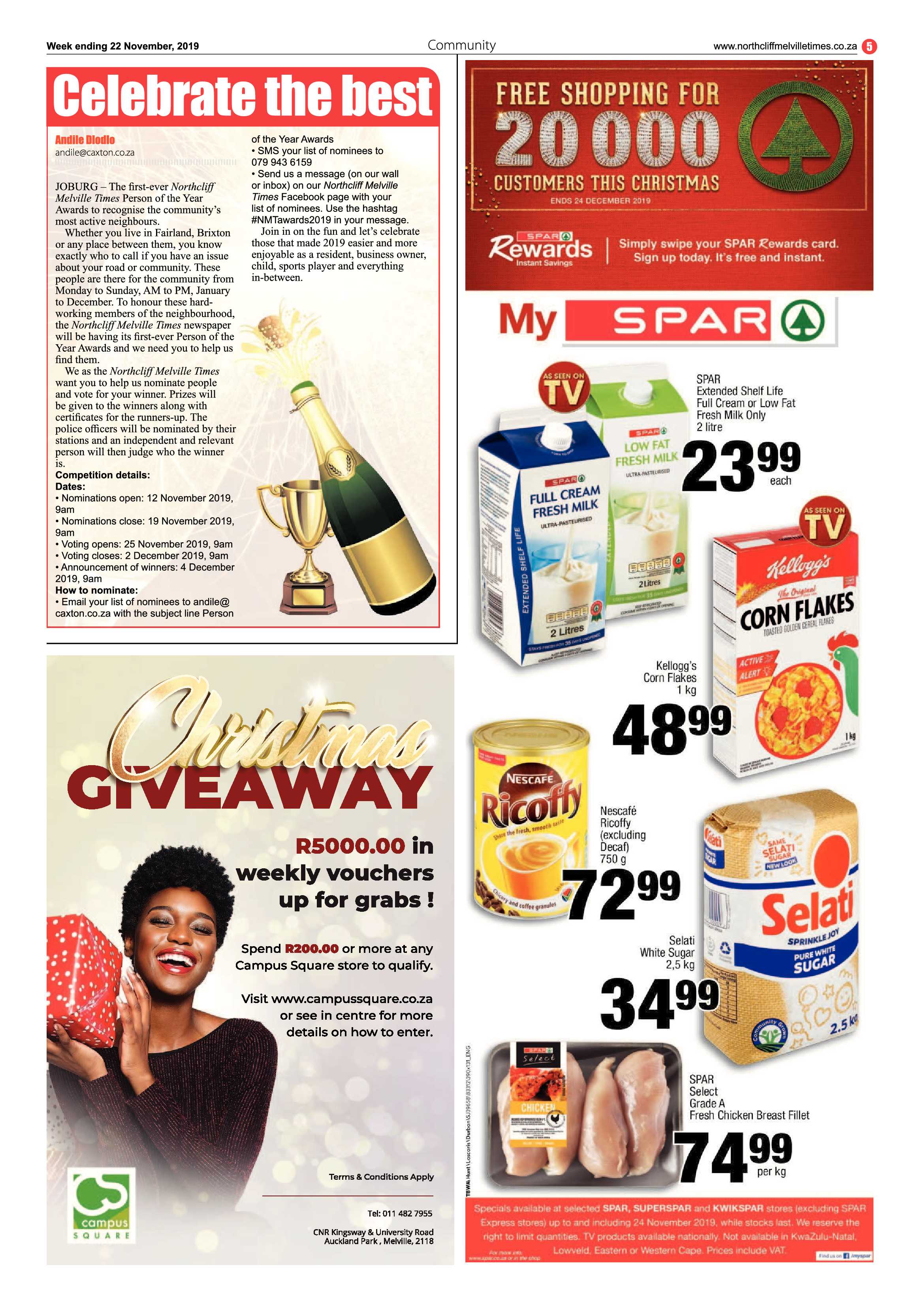 Northcliff Melville Times 19 November, 2019 page 5