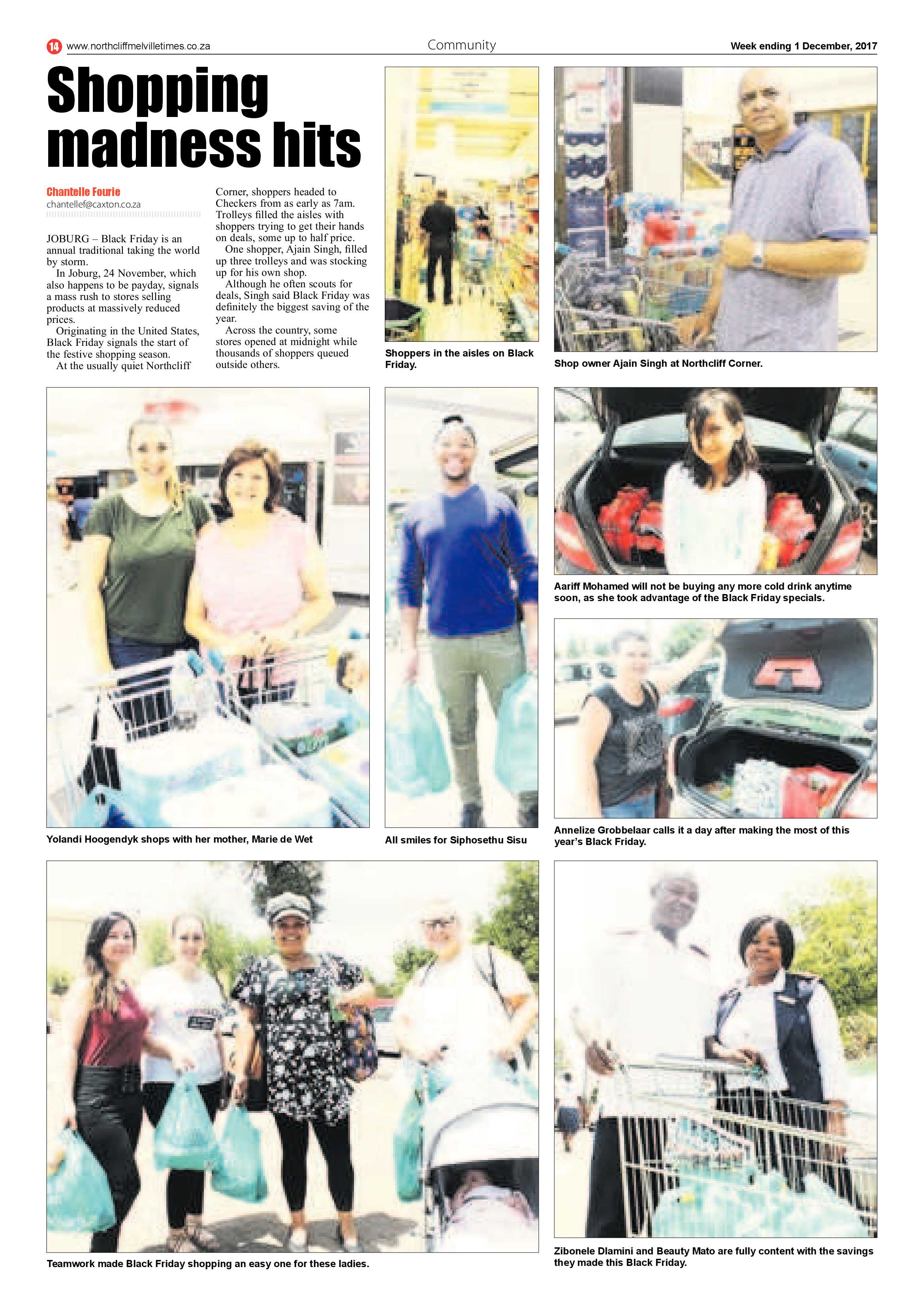Northcliff Melville Times 1 December page 14