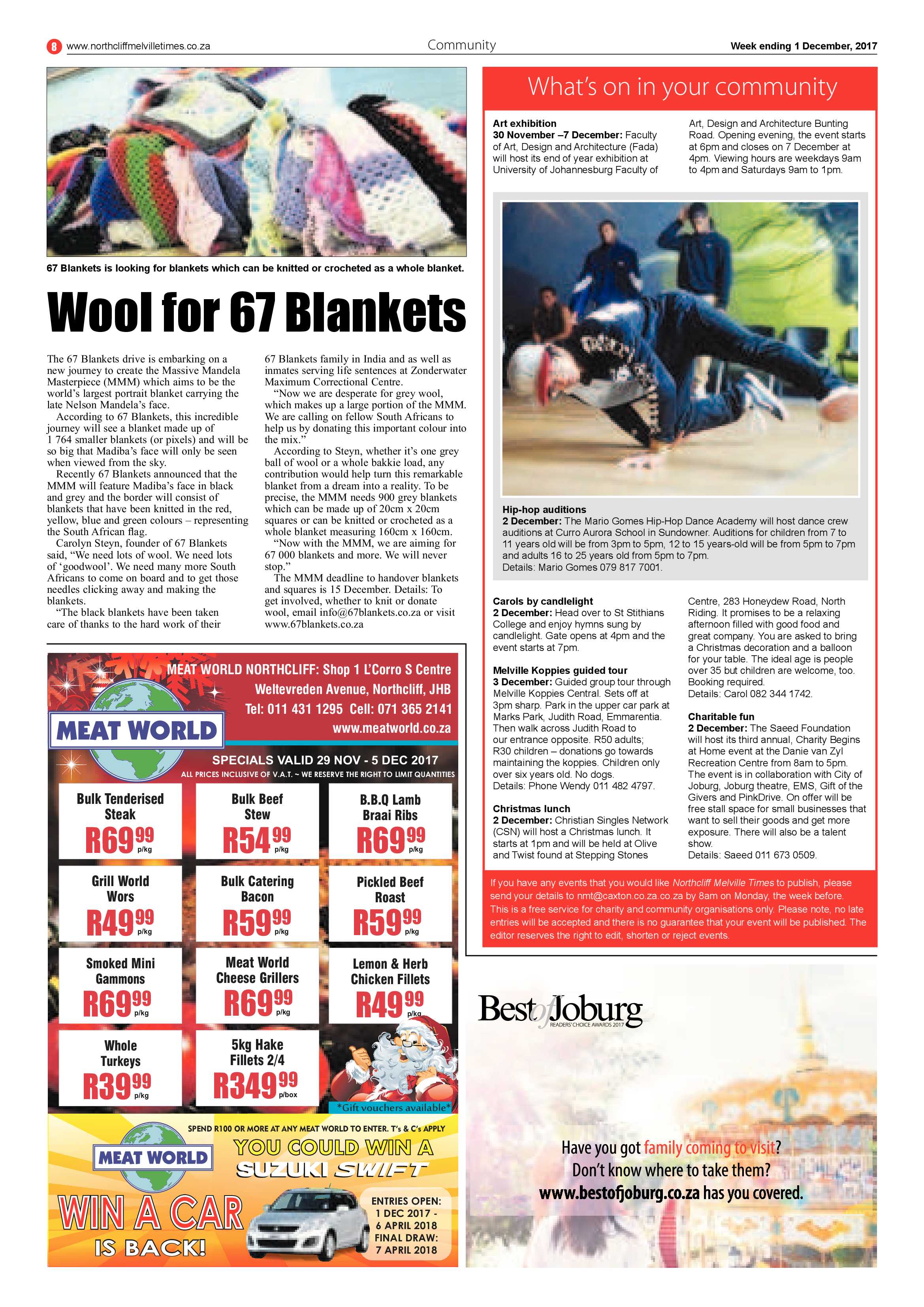 Northcliff Melville Times 1 December page 8