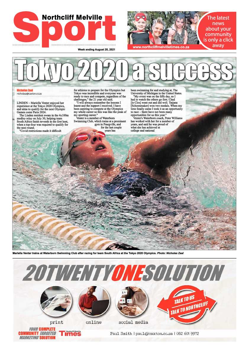 Northcliff Melville Times  20 August 2021 page 8