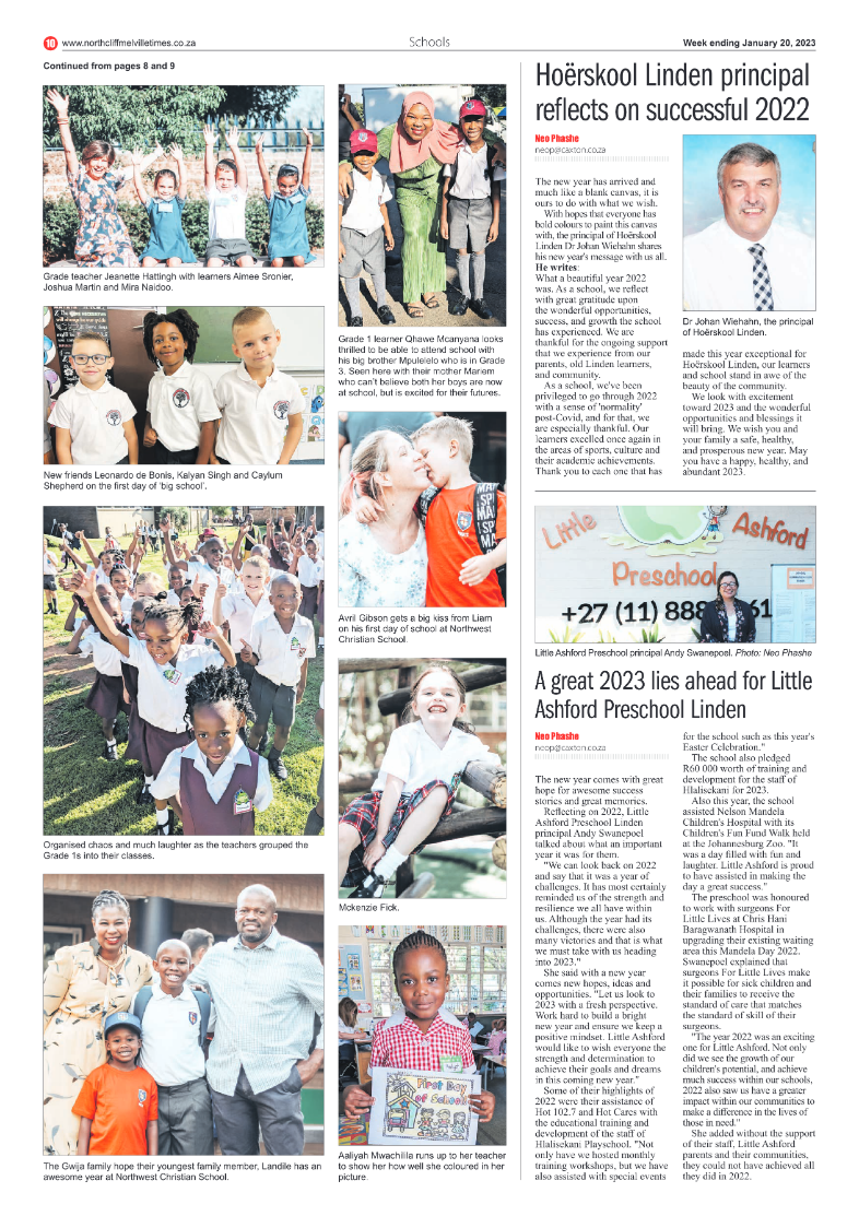Northcliff Melville Times 20 Jan 2023 page 10