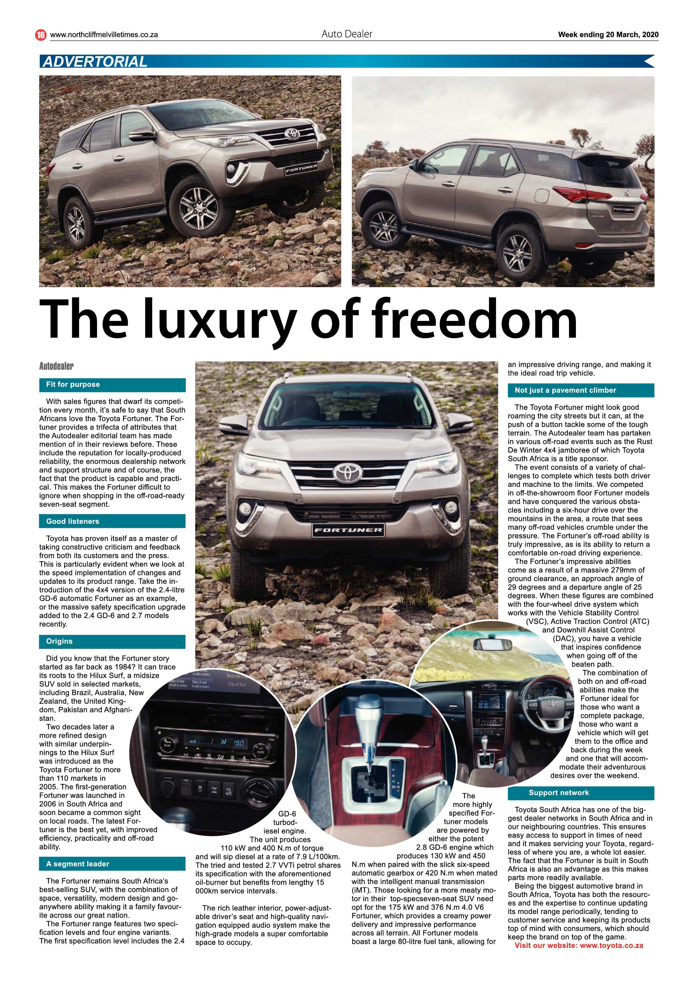 Northcliff Melville Times 20 March 2020 page 16