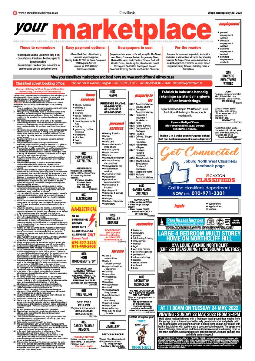 Northcliff Melville Times 20 May 2022 page 10